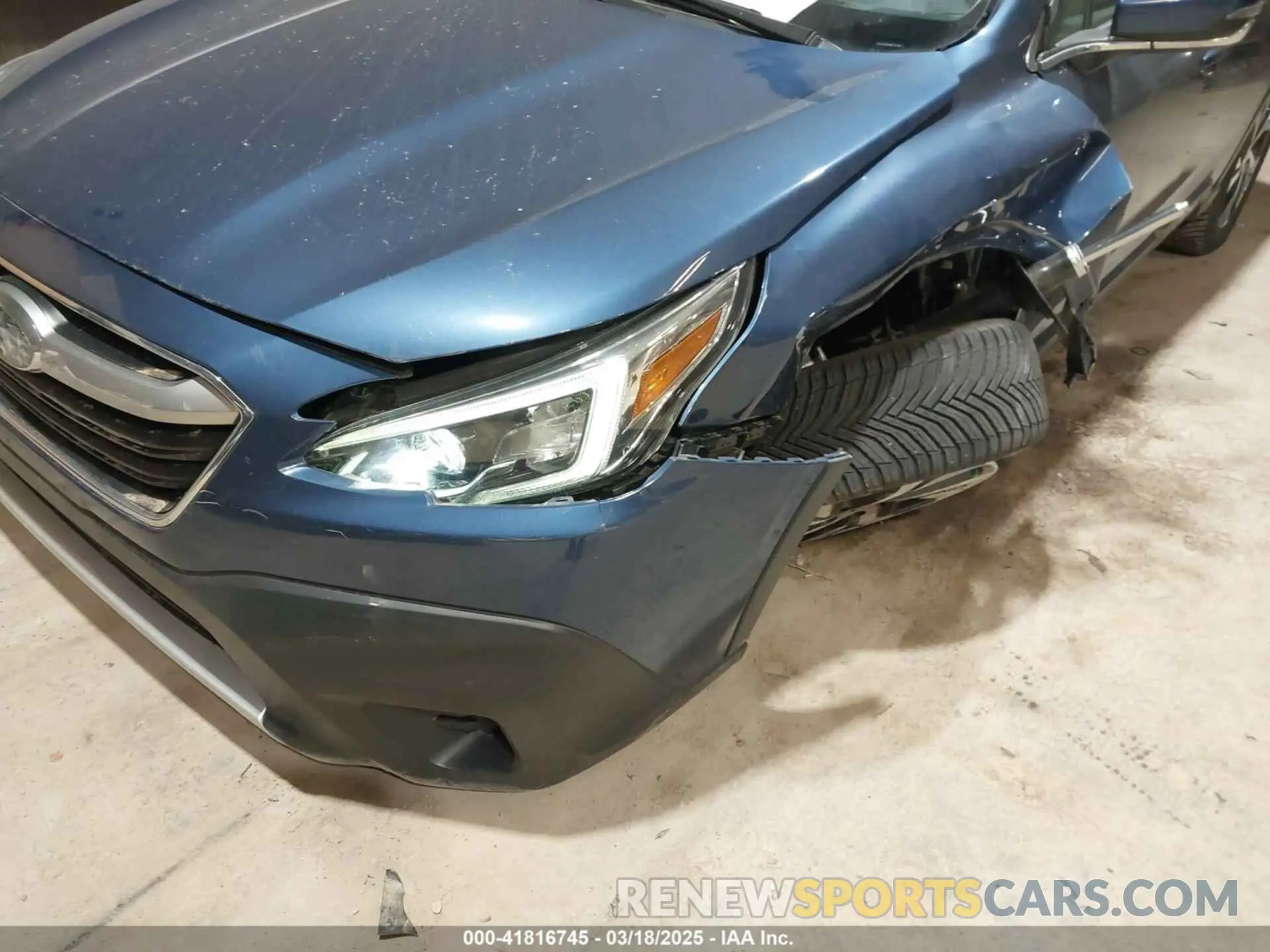6 Photograph of a damaged car 4S4BTGND8M3150460 SUBARU OUTBACK 2021