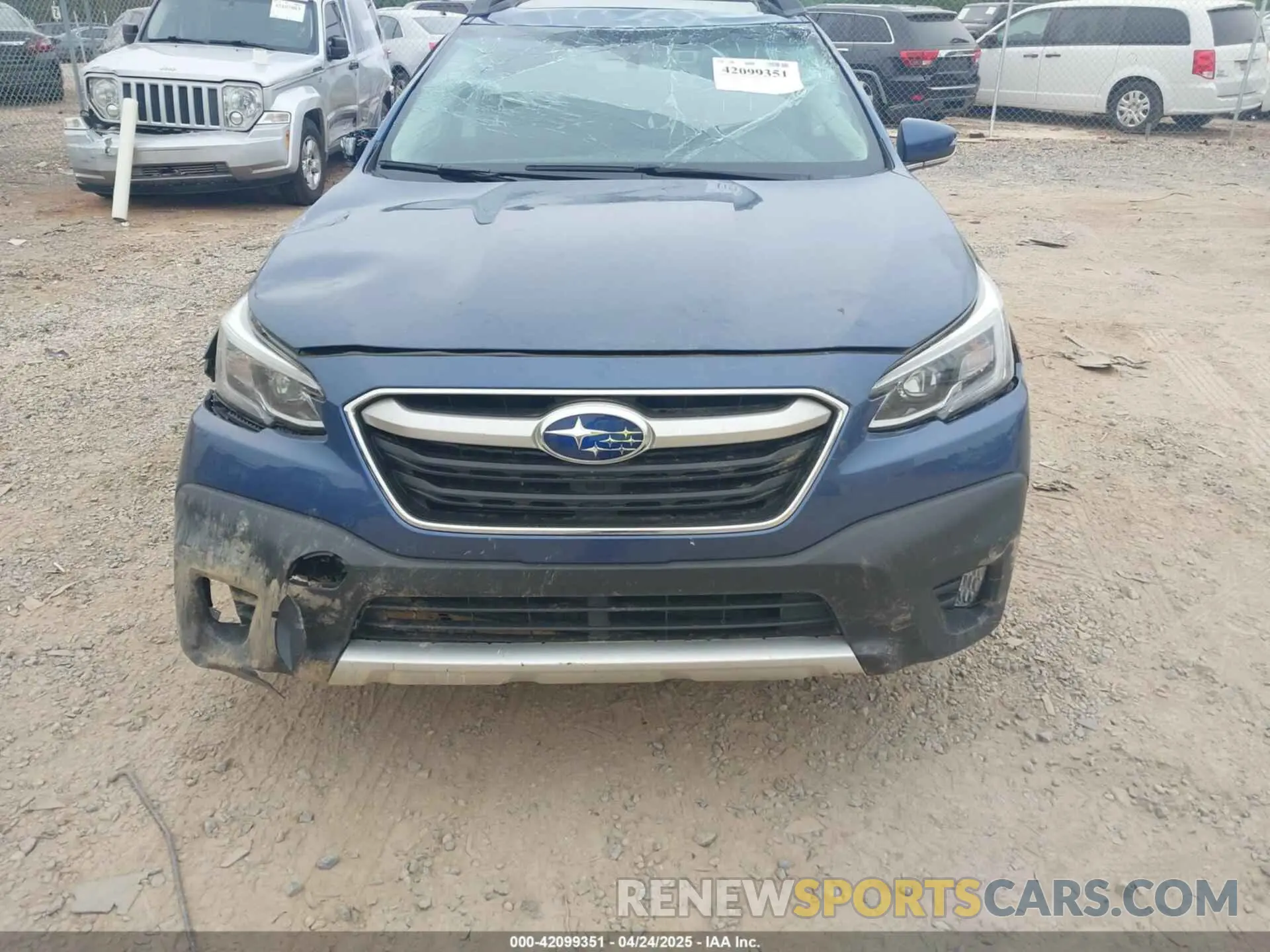 12 Photograph of a damaged car 4S4BTGND9M3112381 SUBARU OUTBACK 2021