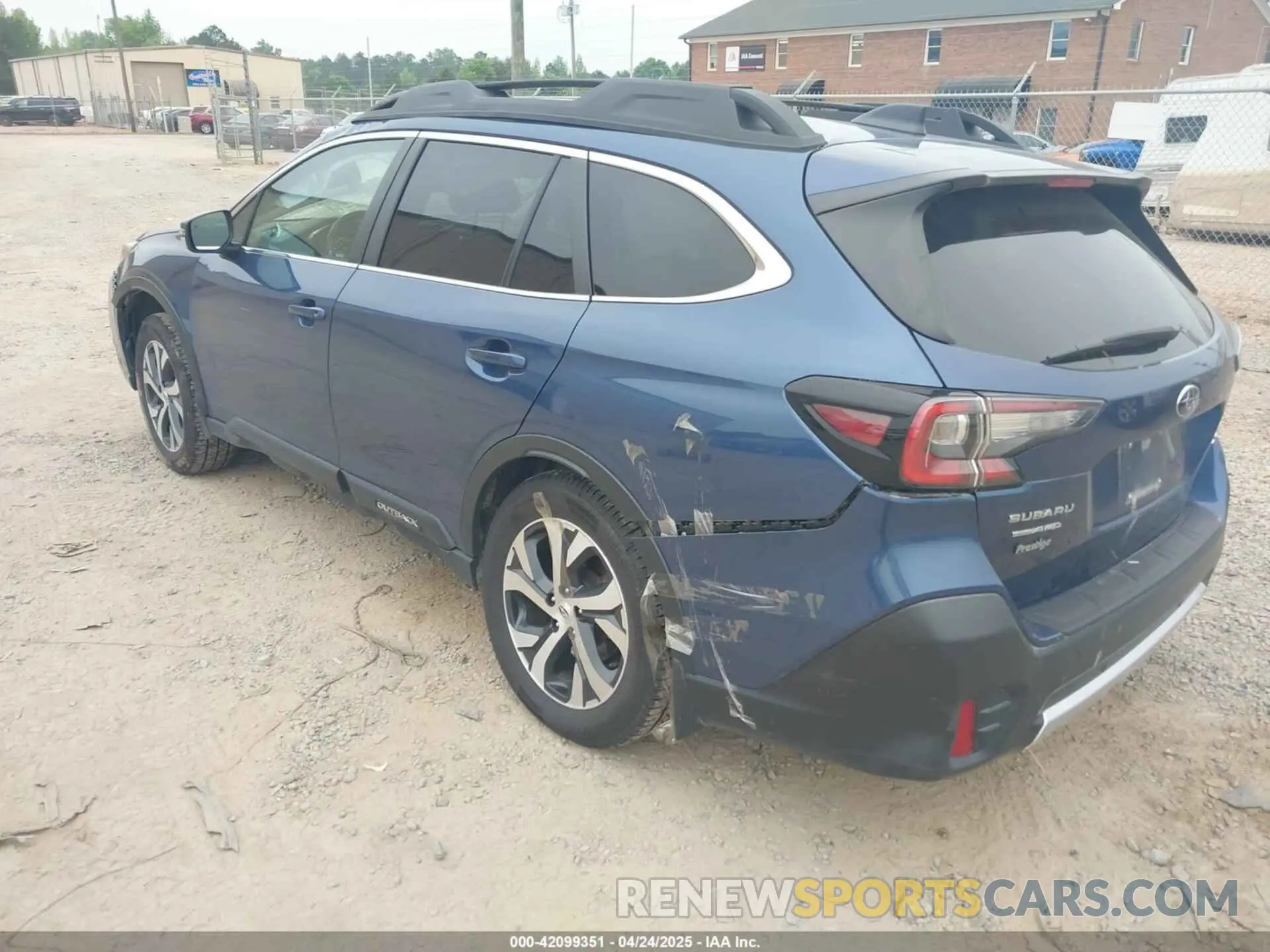 3 Photograph of a damaged car 4S4BTGND9M3112381 SUBARU OUTBACK 2021