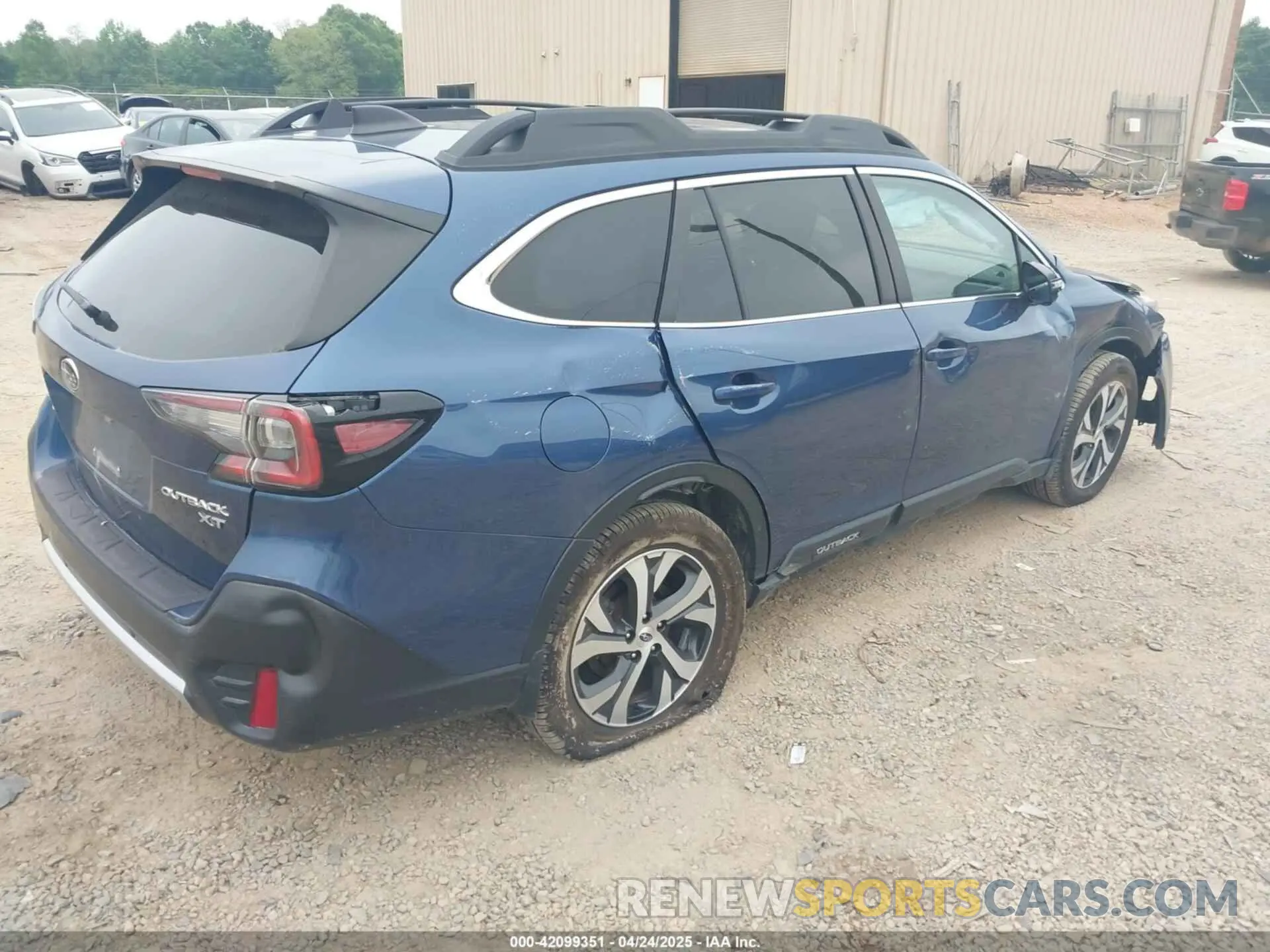 4 Photograph of a damaged car 4S4BTGND9M3112381 SUBARU OUTBACK 2021