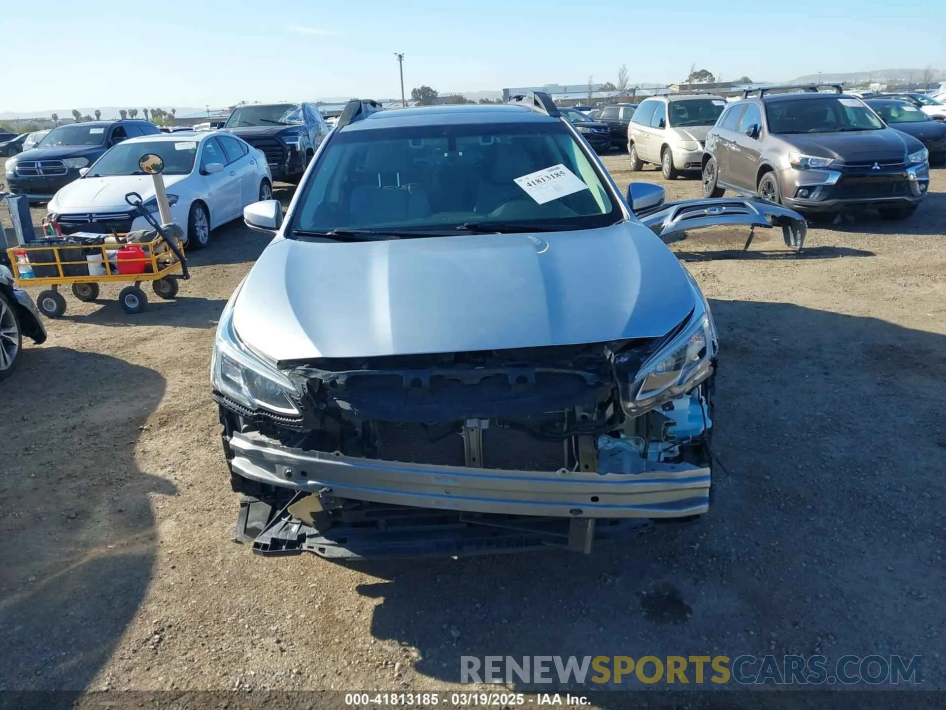 13 Photograph of a damaged car 4S4BTGND9M3160320 SUBARU OUTBACK 2021