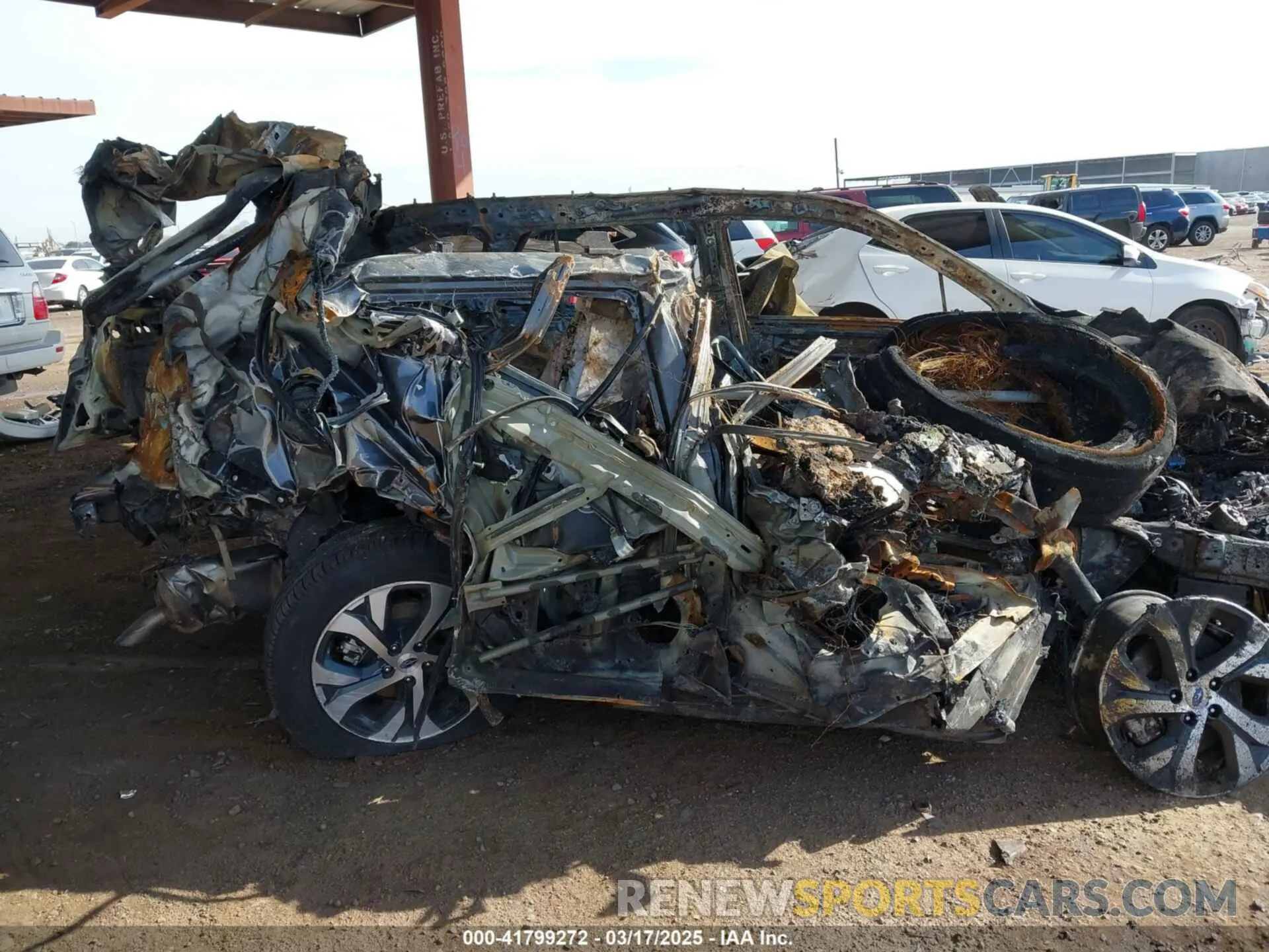 12 Photograph of a damaged car 4S4BTGND9M3174492 SUBARU OUTBACK 2021
