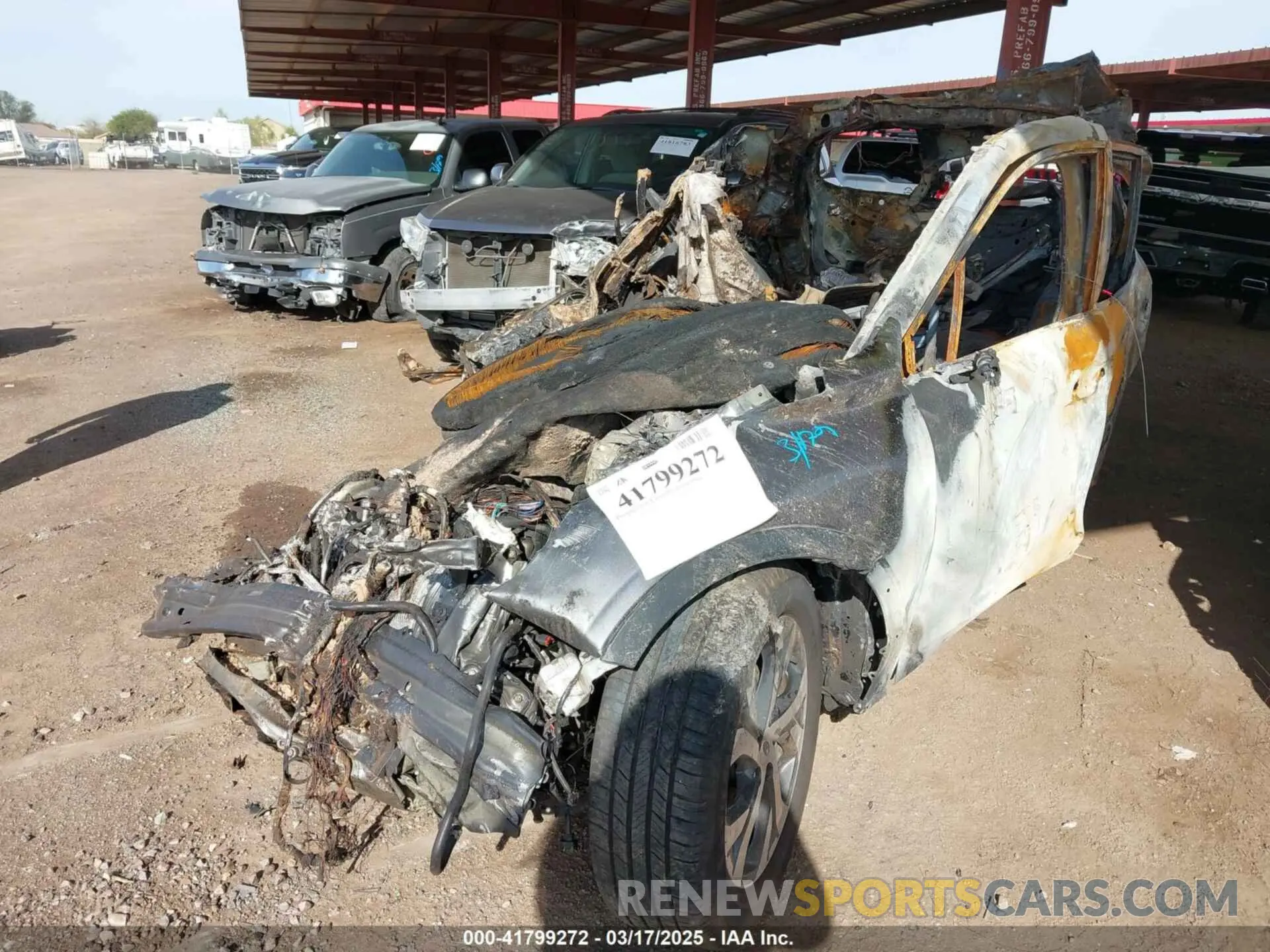 2 Photograph of a damaged car 4S4BTGND9M3174492 SUBARU OUTBACK 2021