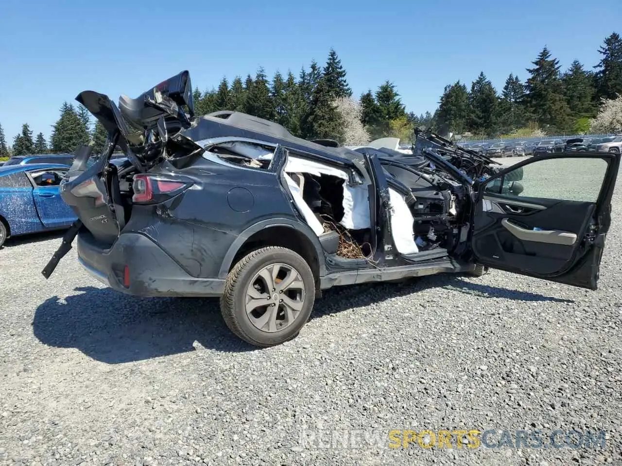 3 Photograph of a damaged car 4S4BTGNDXM3116441 SUBARU OUTBACK 2021