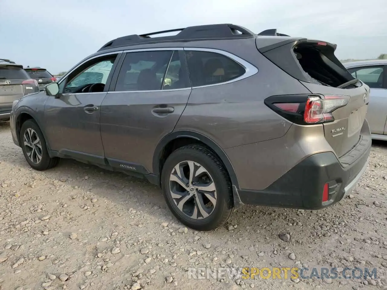 2 Photograph of a damaged car 4S4BTGNDXM3140464 SUBARU OUTBACK 2021