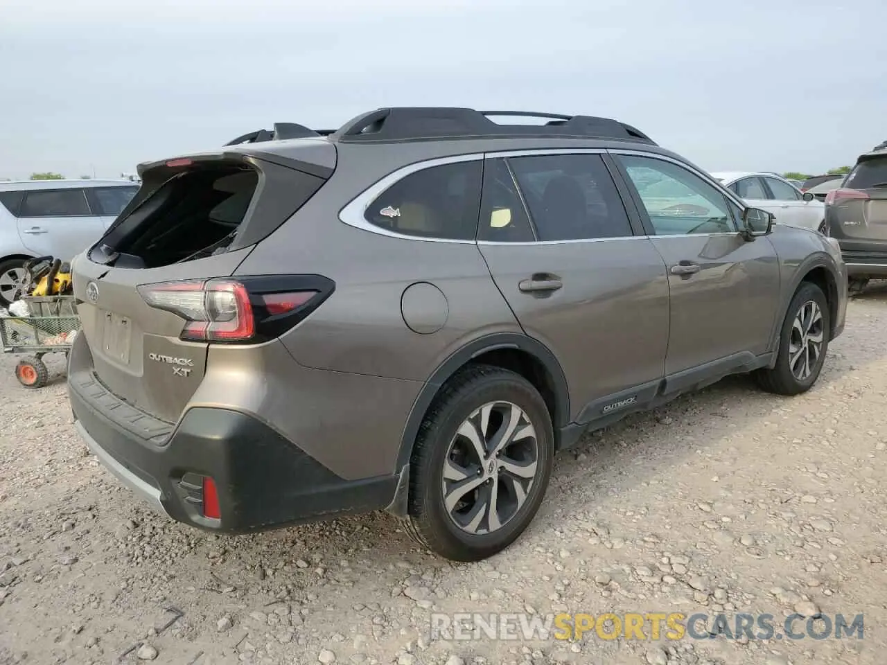 3 Photograph of a damaged car 4S4BTGNDXM3140464 SUBARU OUTBACK 2021