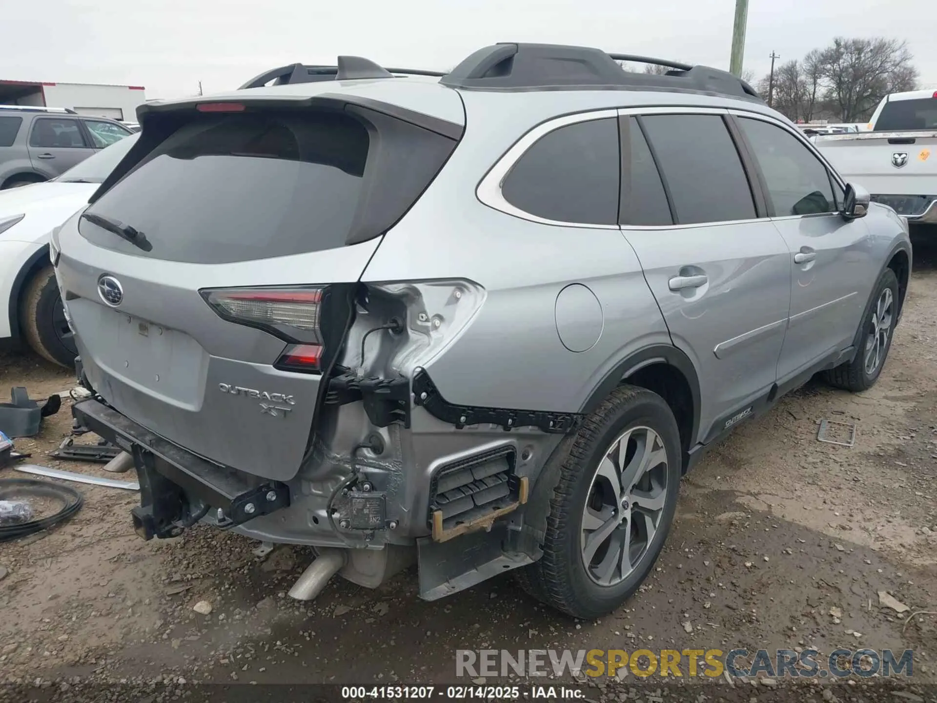 4 Photograph of a damaged car 4S4BTGNDXM3144739 SUBARU OUTBACK 2021