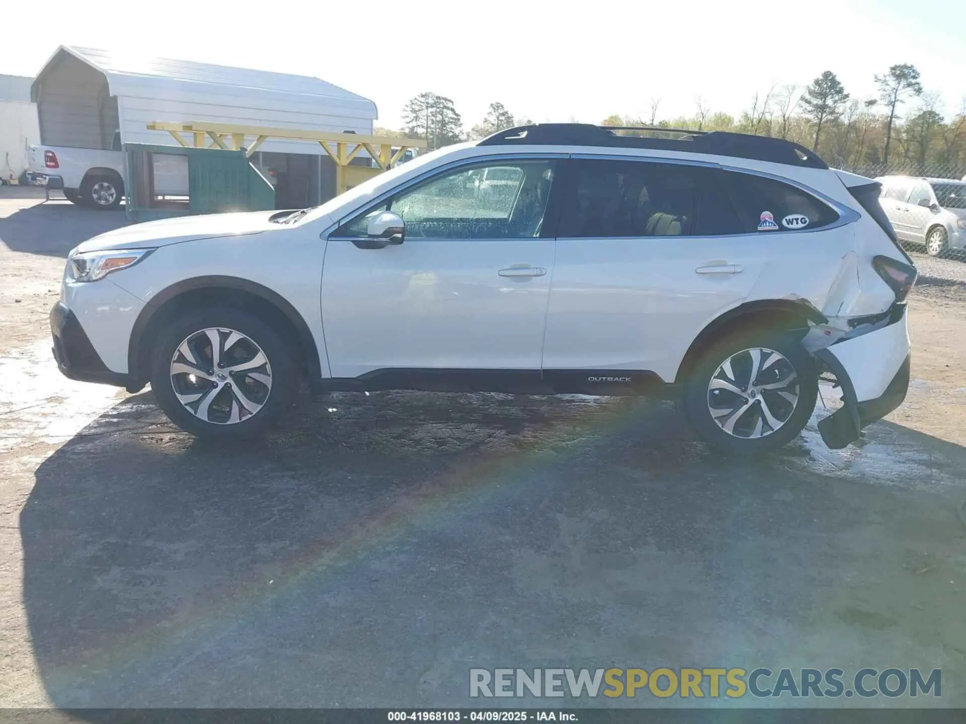14 Photograph of a damaged car 4S4BTGNDXM3186330 SUBARU OUTBACK 2021