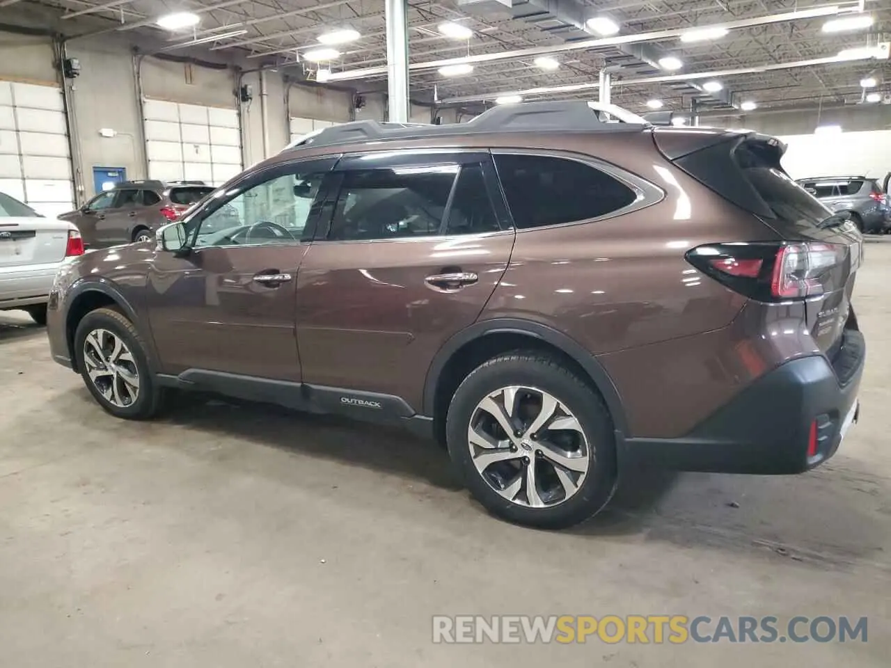 2 Photograph of a damaged car 4S4BTGPD0M3107793 SUBARU OUTBACK 2021