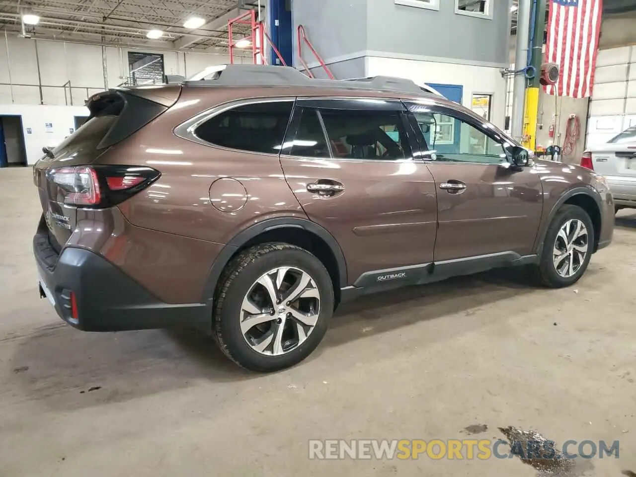 3 Photograph of a damaged car 4S4BTGPD0M3107793 SUBARU OUTBACK 2021