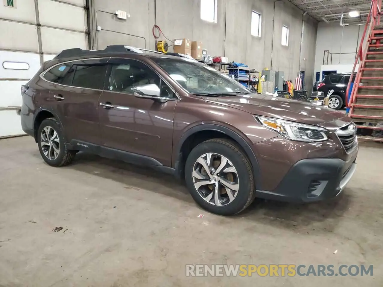 4 Photograph of a damaged car 4S4BTGPD0M3107793 SUBARU OUTBACK 2021