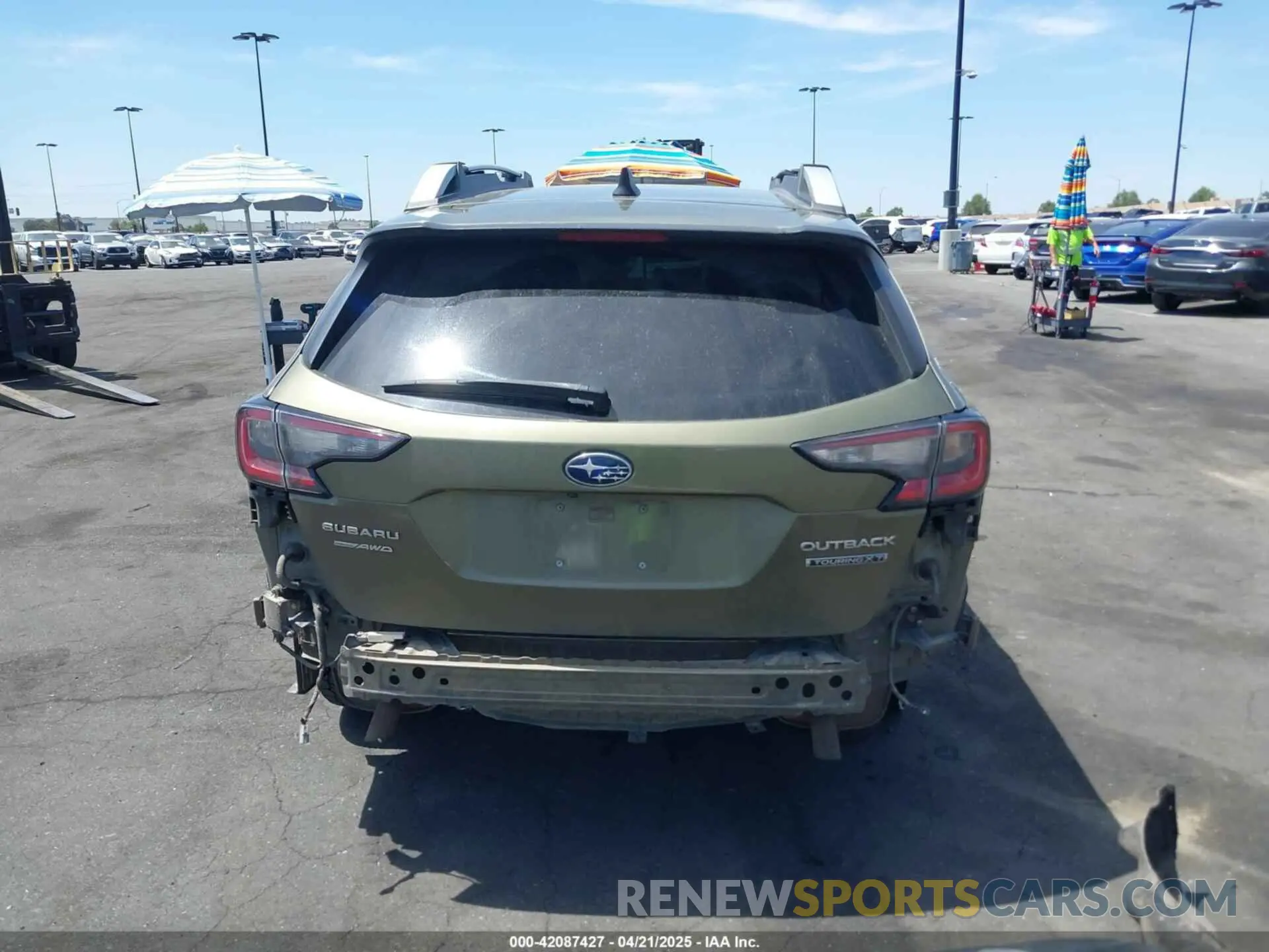 17 Photograph of a damaged car 4S4BTGPD0M3108667 SUBARU OUTBACK 2021