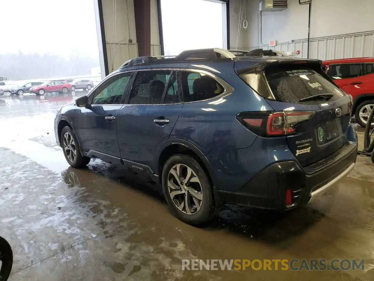 2 Photograph of a damaged car 4S4BTGPD1M3225464 SUBARU OUTBACK 2021