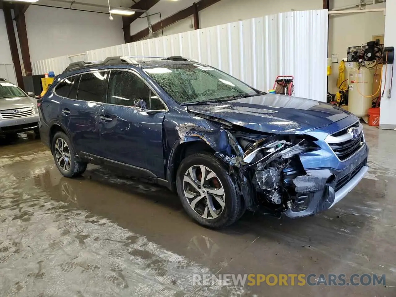4 Photograph of a damaged car 4S4BTGPD1M3225464 SUBARU OUTBACK 2021