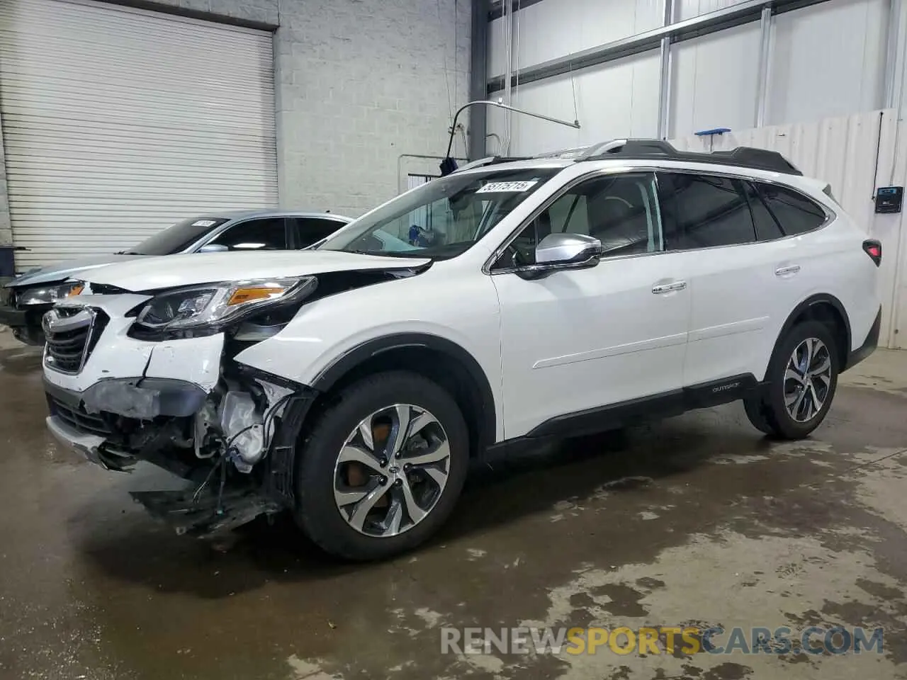 1 Photograph of a damaged car 4S4BTGPD2M3219169 SUBARU OUTBACK 2021