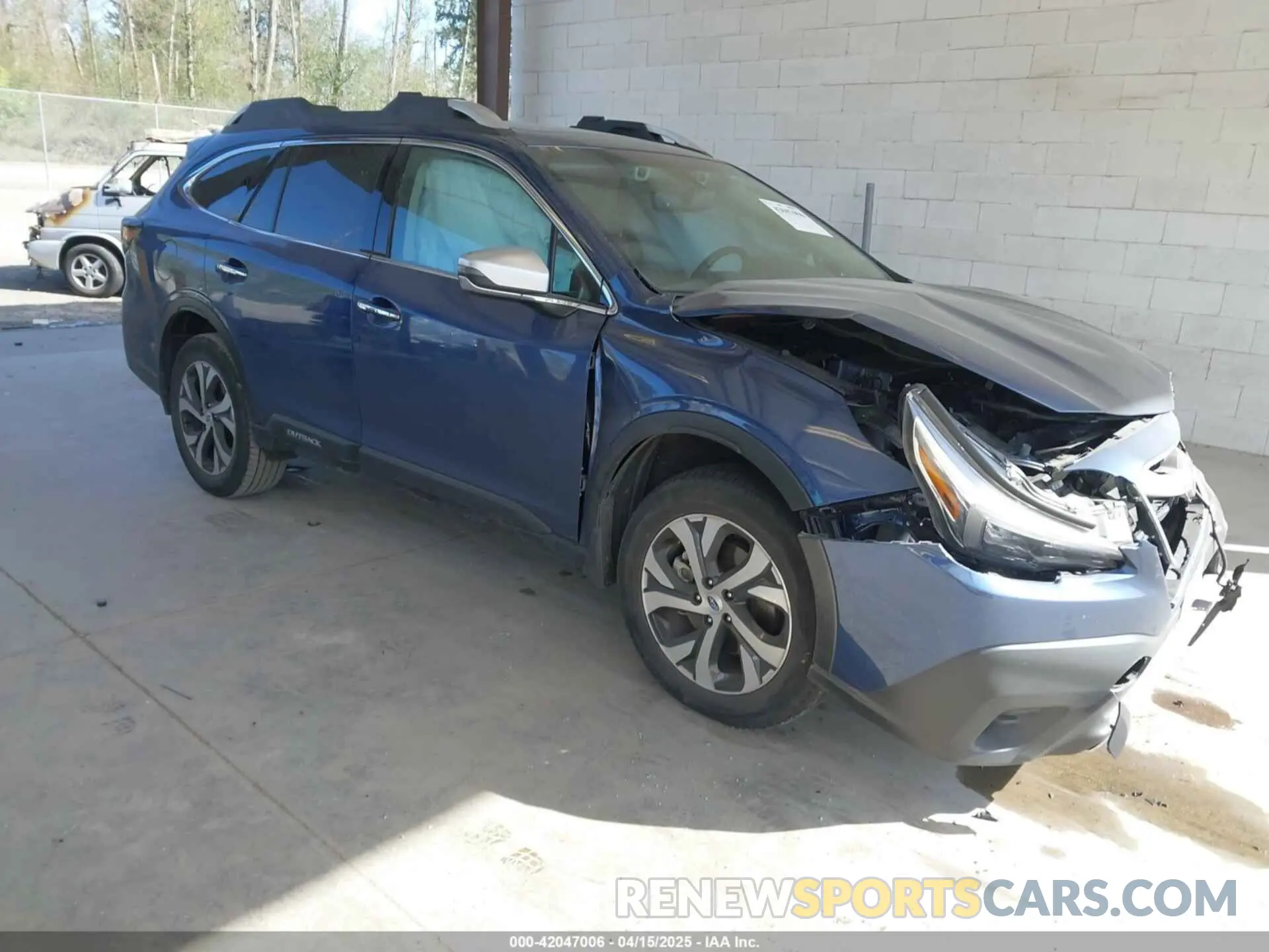 1 Photograph of a damaged car 4S4BTGPD3M3198641 SUBARU OUTBACK 2021