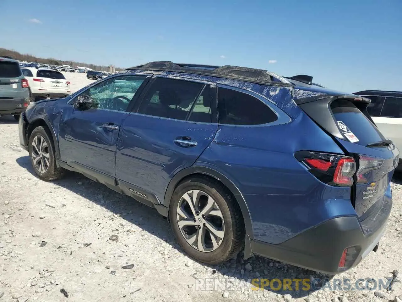 2 Photograph of a damaged car 4S4BTGPD5M3108812 SUBARU OUTBACK 2021