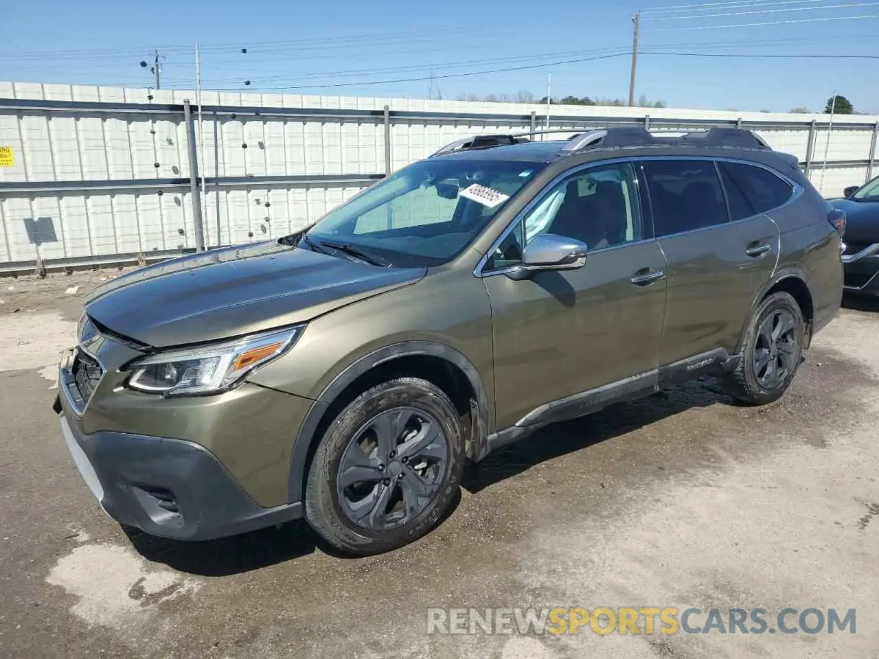 1 Photograph of a damaged car 4S4BTGPD5M3183638 SUBARU OUTBACK 2021
