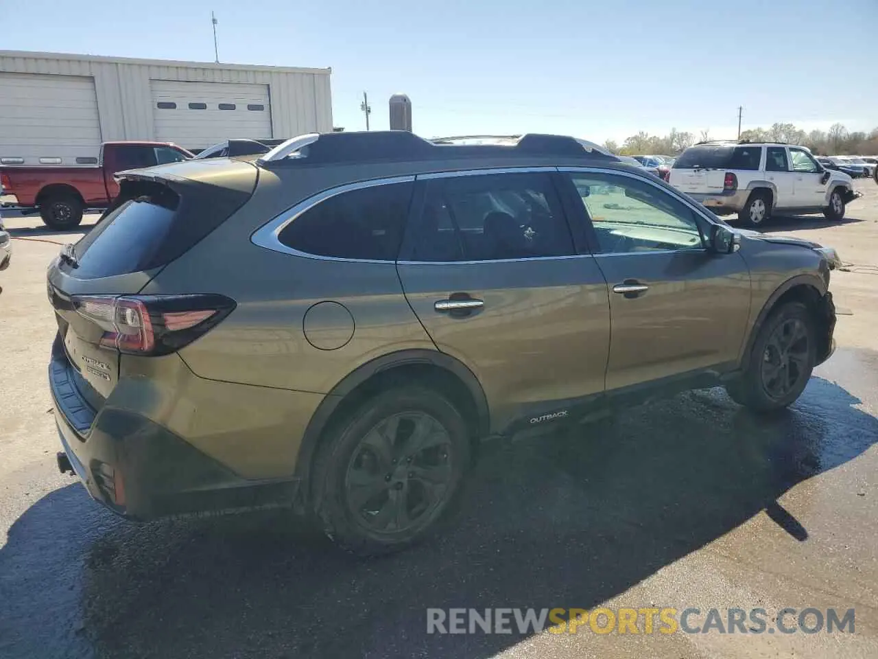 3 Photograph of a damaged car 4S4BTGPD5M3183638 SUBARU OUTBACK 2021