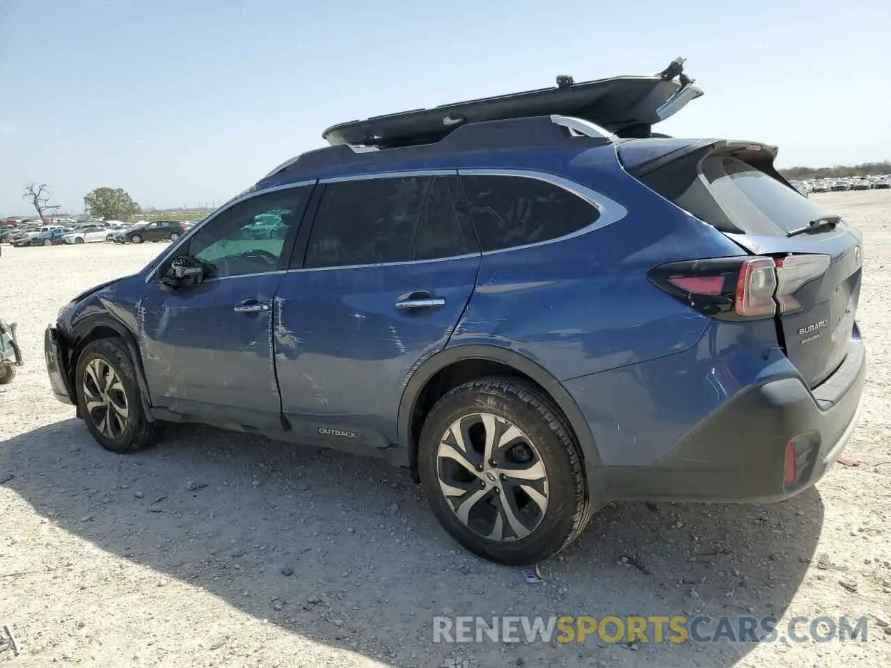 2 Photograph of a damaged car 4S4BTGPD7M3110383 SUBARU OUTBACK 2021