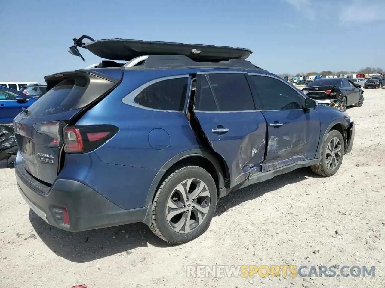 3 Photograph of a damaged car 4S4BTGPD7M3110383 SUBARU OUTBACK 2021