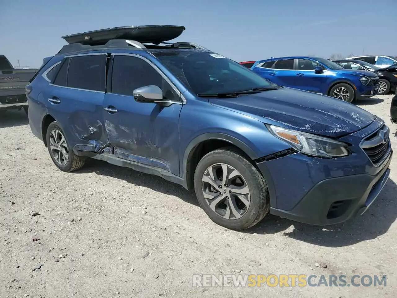4 Photograph of a damaged car 4S4BTGPD7M3110383 SUBARU OUTBACK 2021