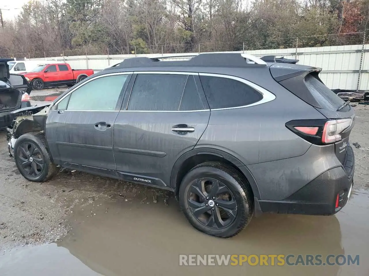 2 Photograph of a damaged car 4S4BTGPD7M3122534 SUBARU OUTBACK 2021