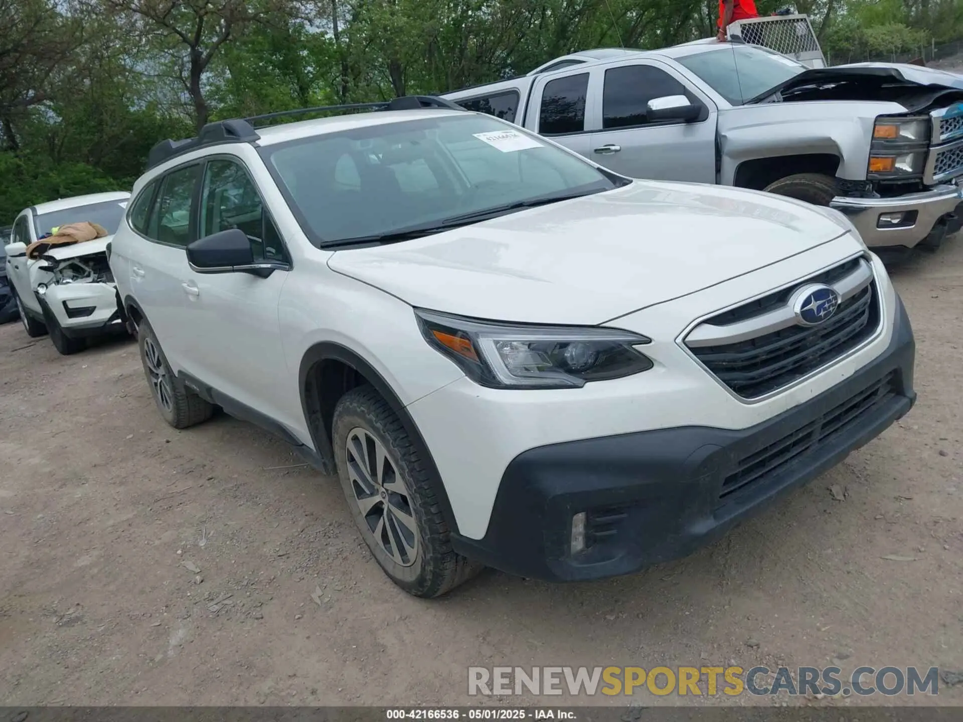 1 Photograph of a damaged car 4S4BTAAC2N3228081 SUBARU OUTBACK 2022