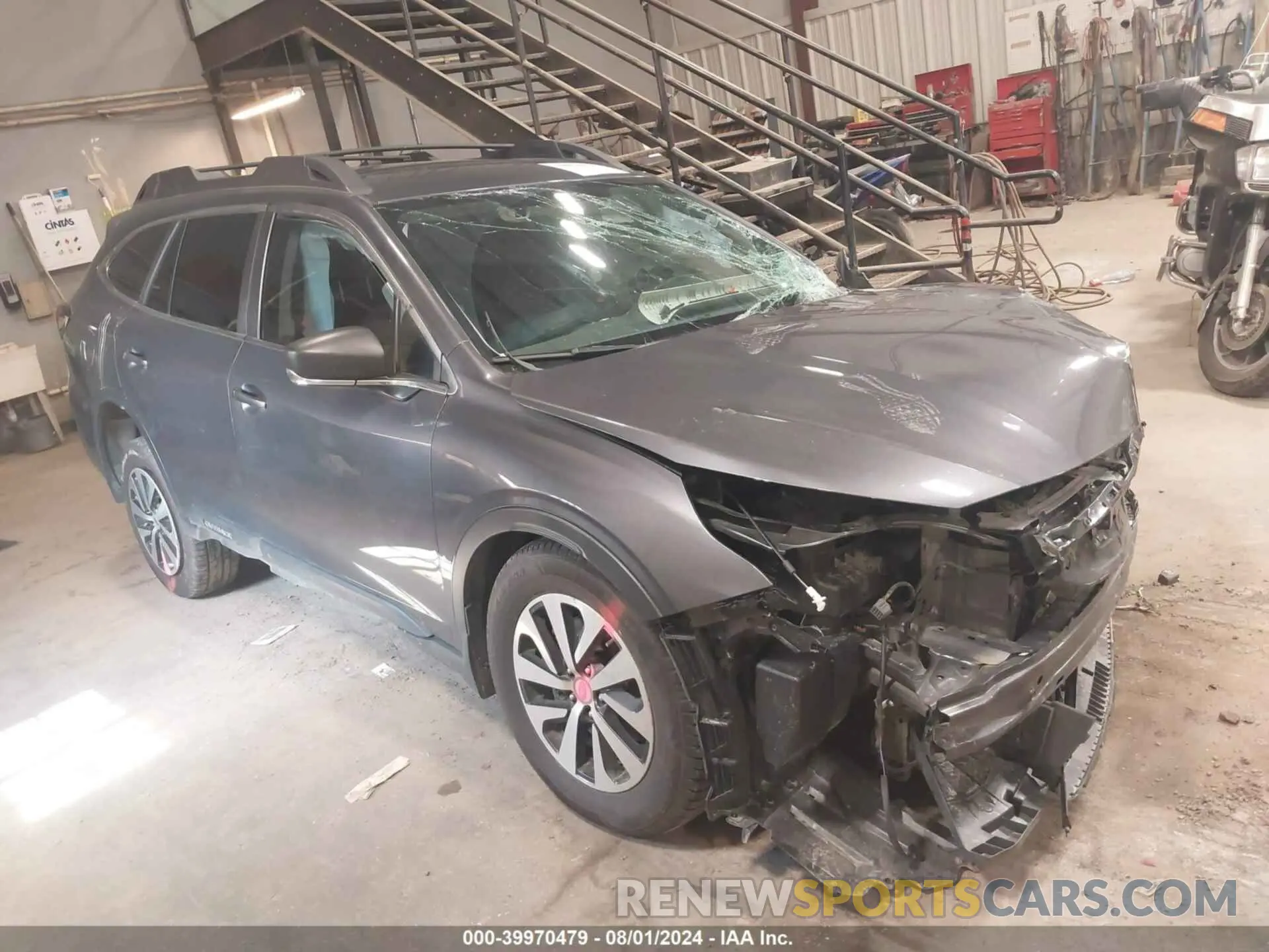 1 Photograph of a damaged car 4S4BTAAC3N3226579 SUBARU OUTBACK 2022