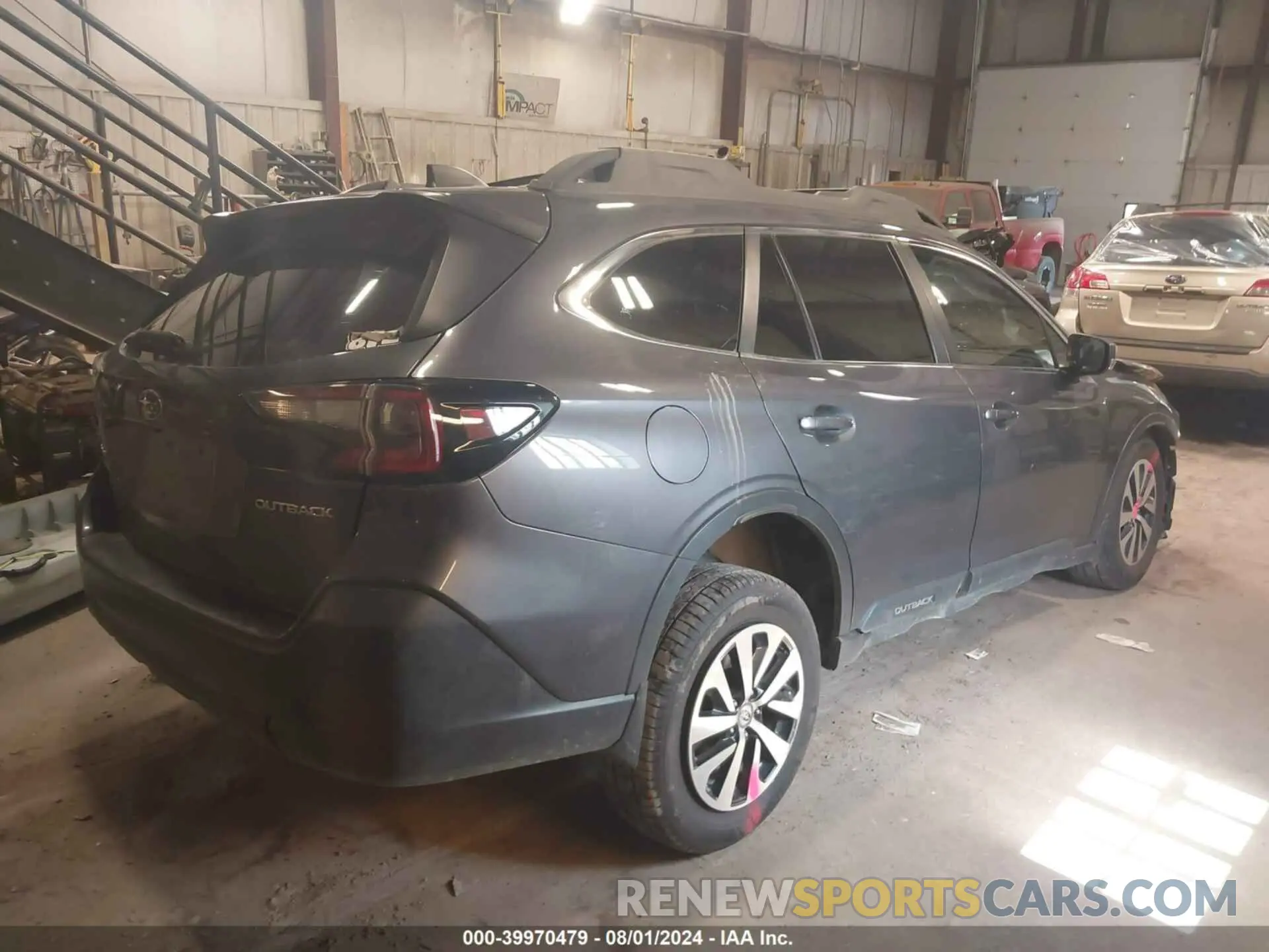 4 Photograph of a damaged car 4S4BTAAC3N3226579 SUBARU OUTBACK 2022