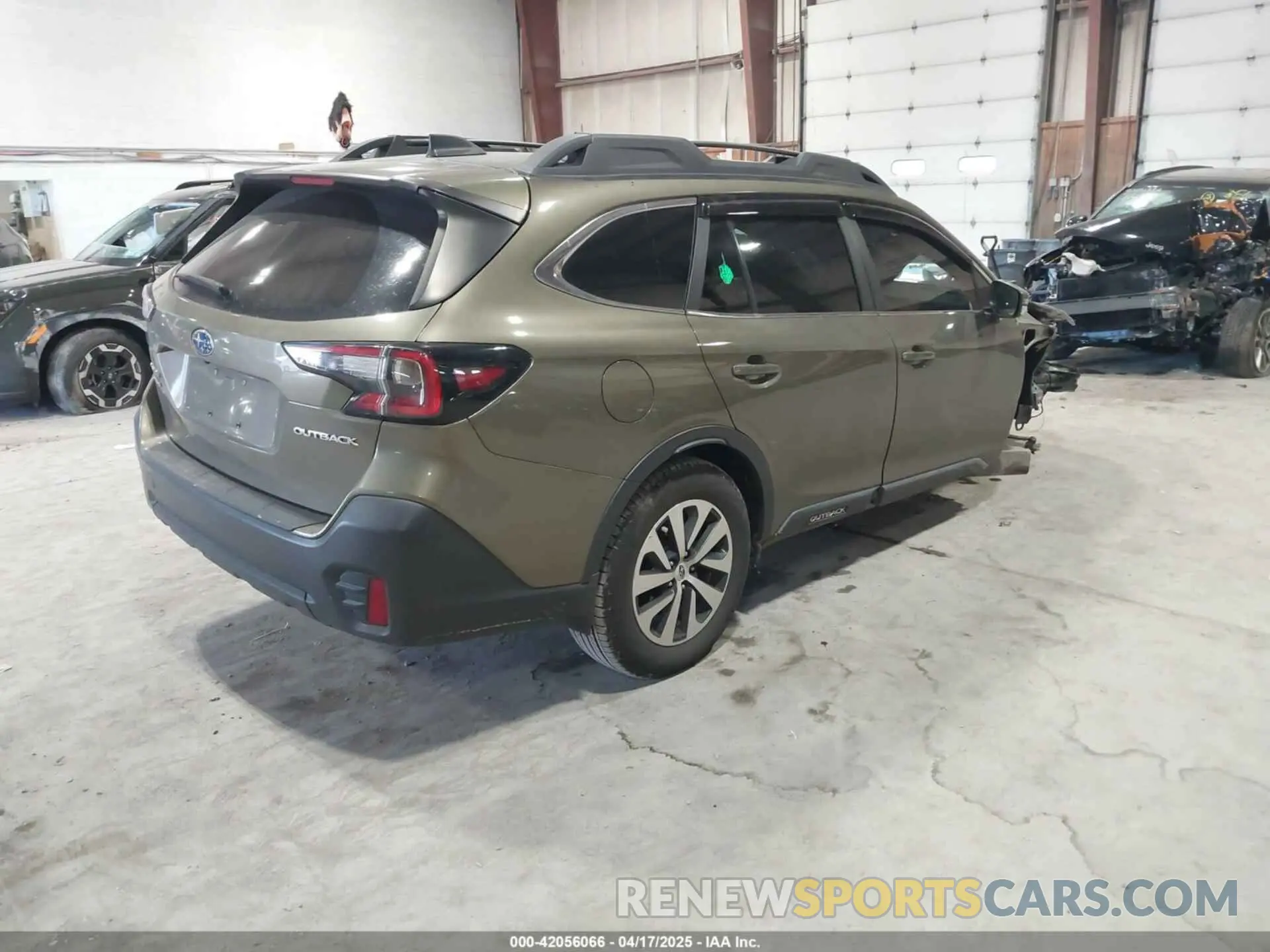 4 Photograph of a damaged car 4S4BTACC2N3112635 SUBARU OUTBACK 2022