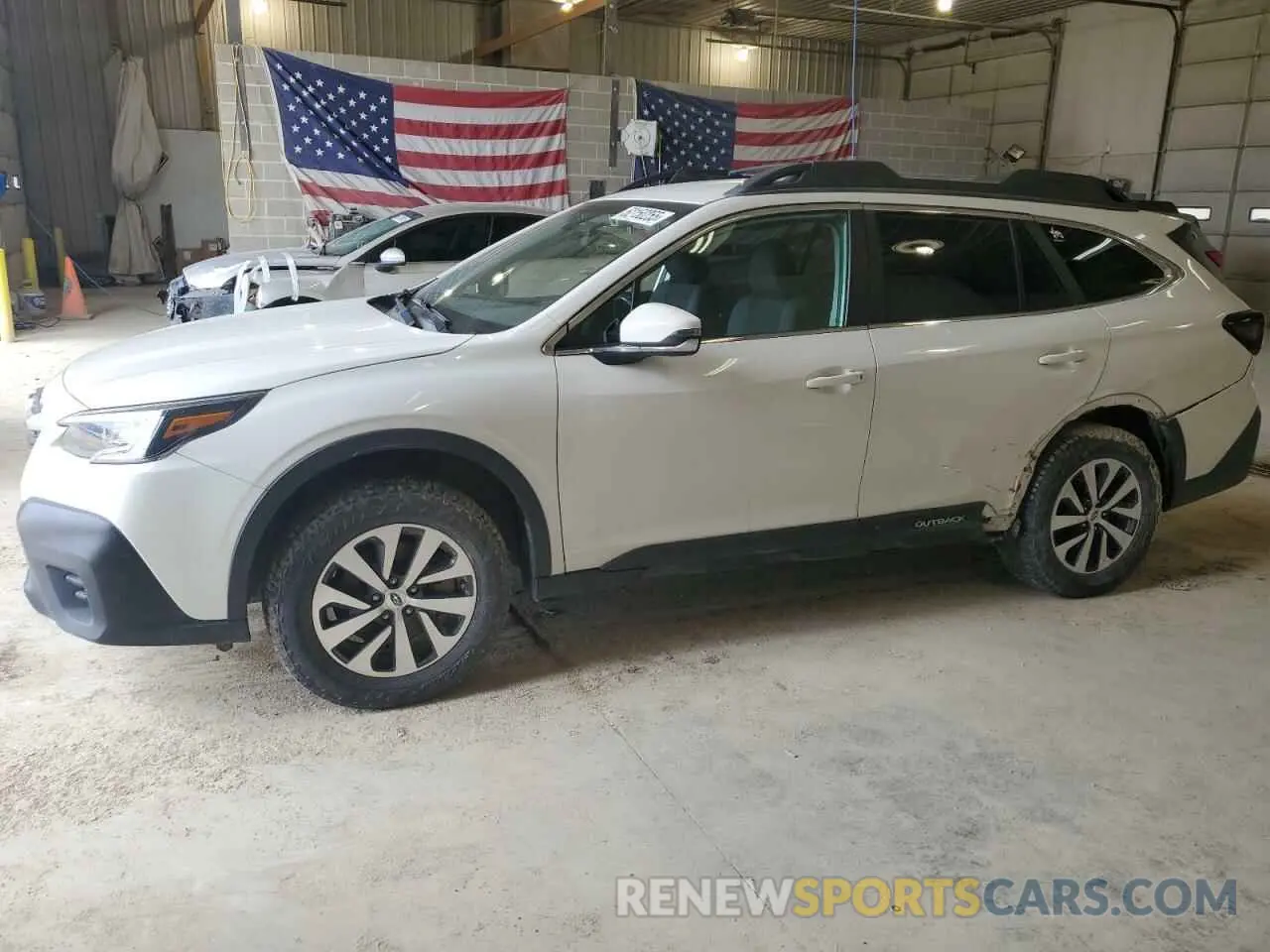 1 Photograph of a damaged car 4S4BTACC4N3126553 SUBARU OUTBACK 2022