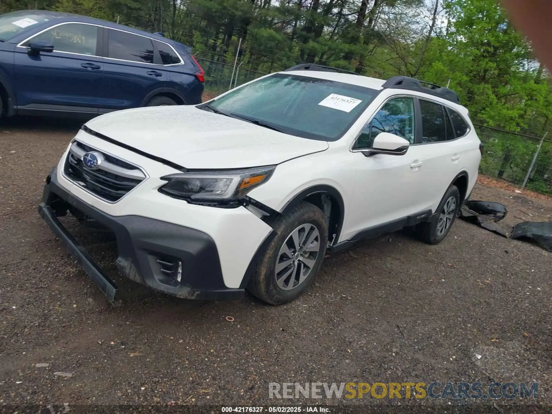 2 Photograph of a damaged car 4S4BTACC4N3137522 SUBARU OUTBACK 2022