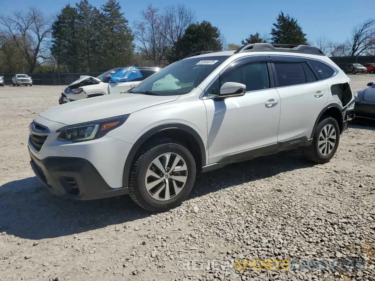1 Photograph of a damaged car 4S4BTACC4N3141781 SUBARU OUTBACK 2022