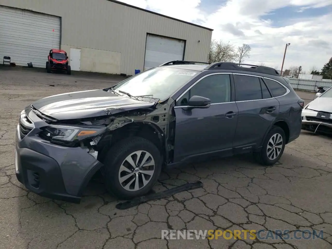 1 Photograph of a damaged car 4S4BTACC4N3171315 SUBARU OUTBACK 2022