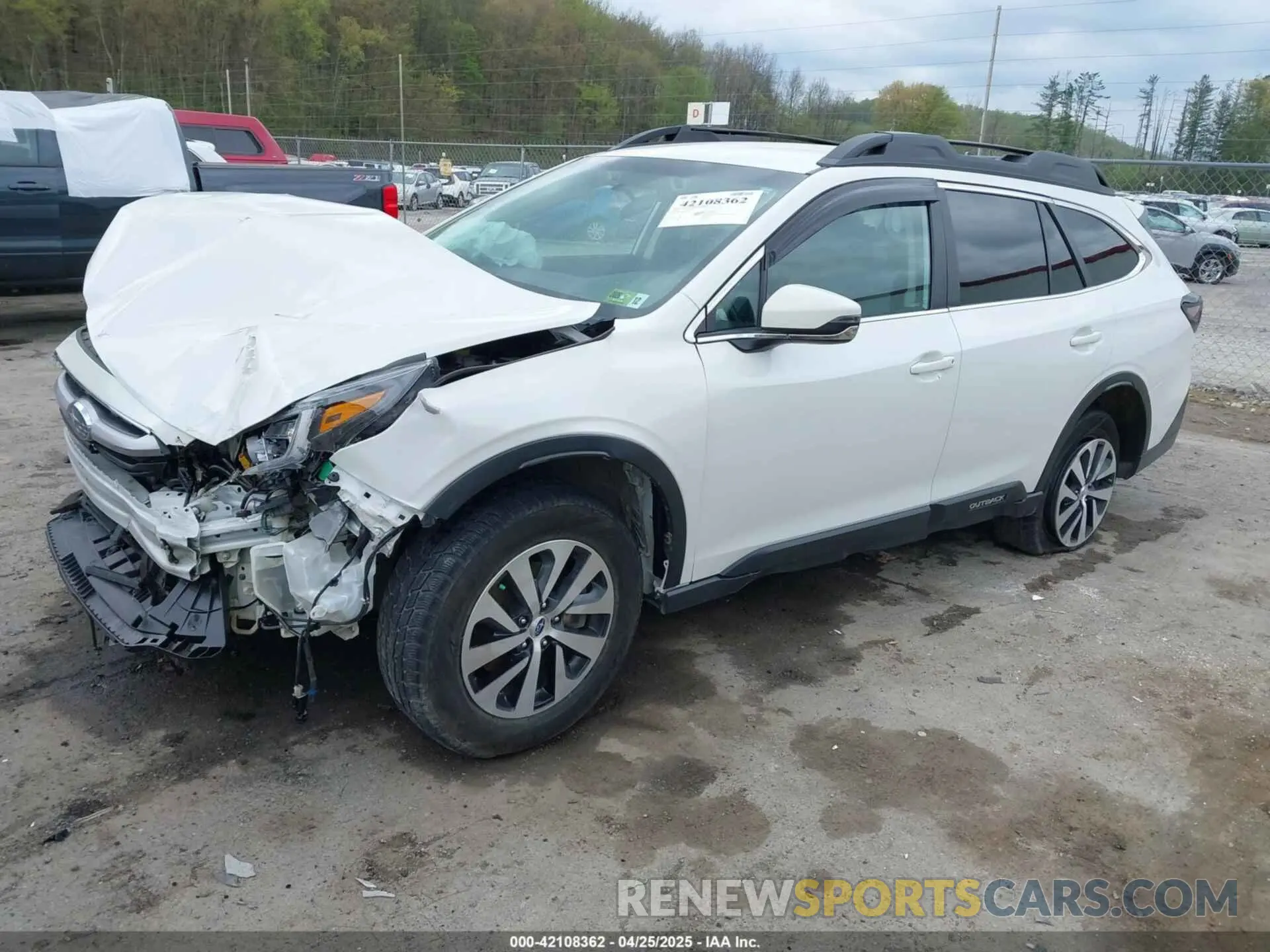 2 Photograph of a damaged car 4S4BTACC6N3187757 SUBARU OUTBACK 2022