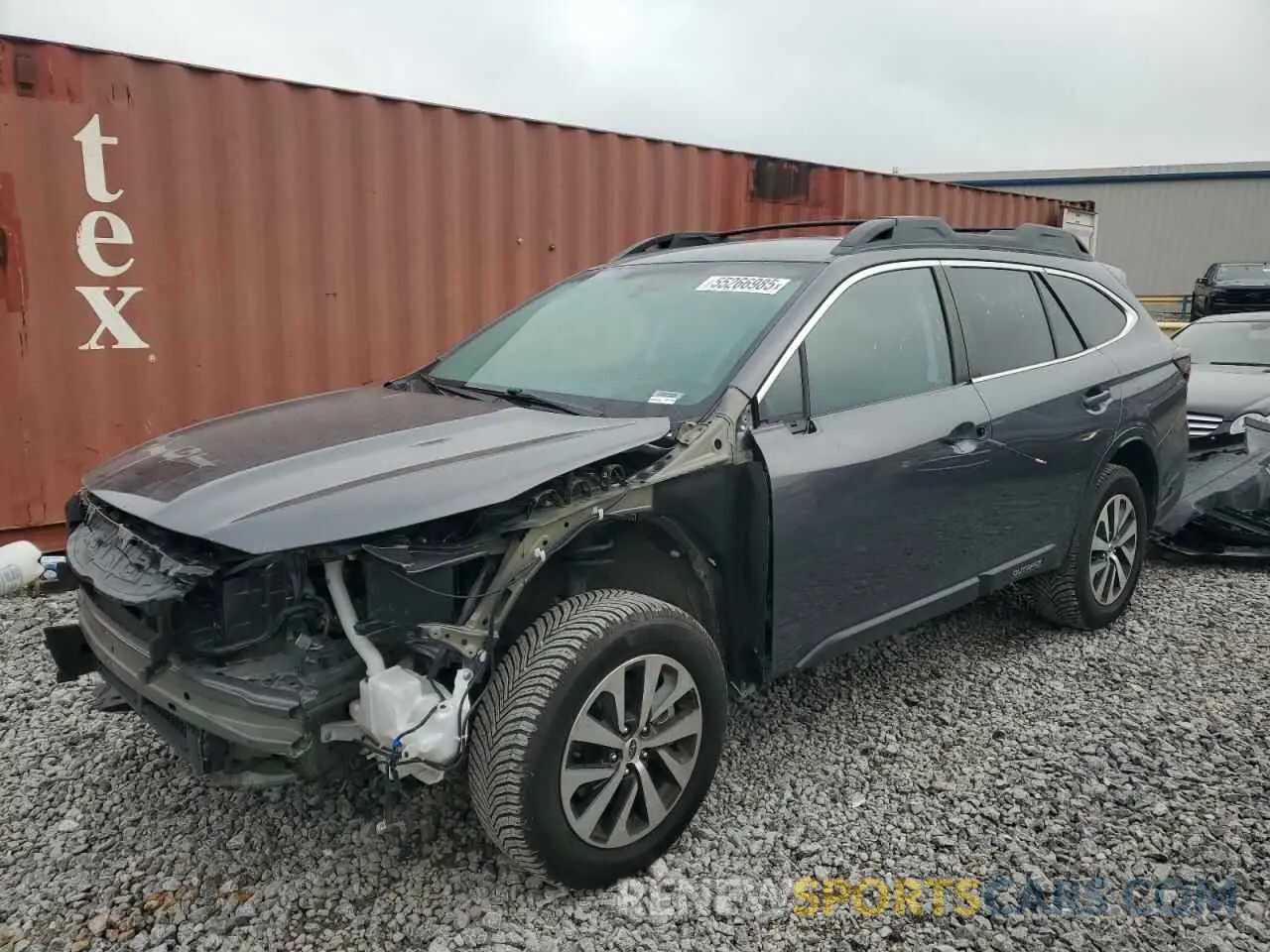 1 Photograph of a damaged car 4S4BTACC7N3116079 SUBARU OUTBACK 2022