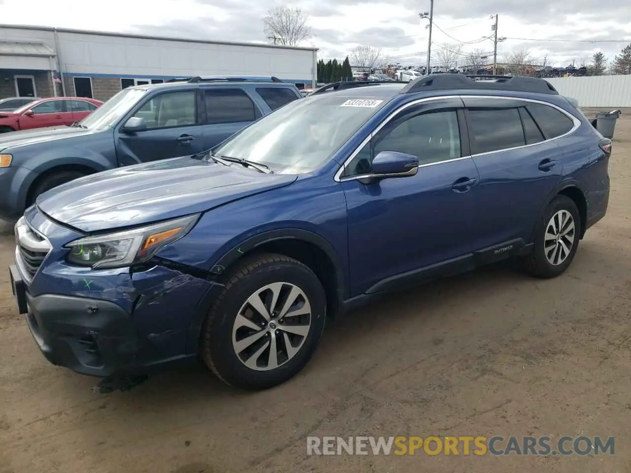1 Photograph of a damaged car 4S4BTACC7N3128071 SUBARU OUTBACK 2022