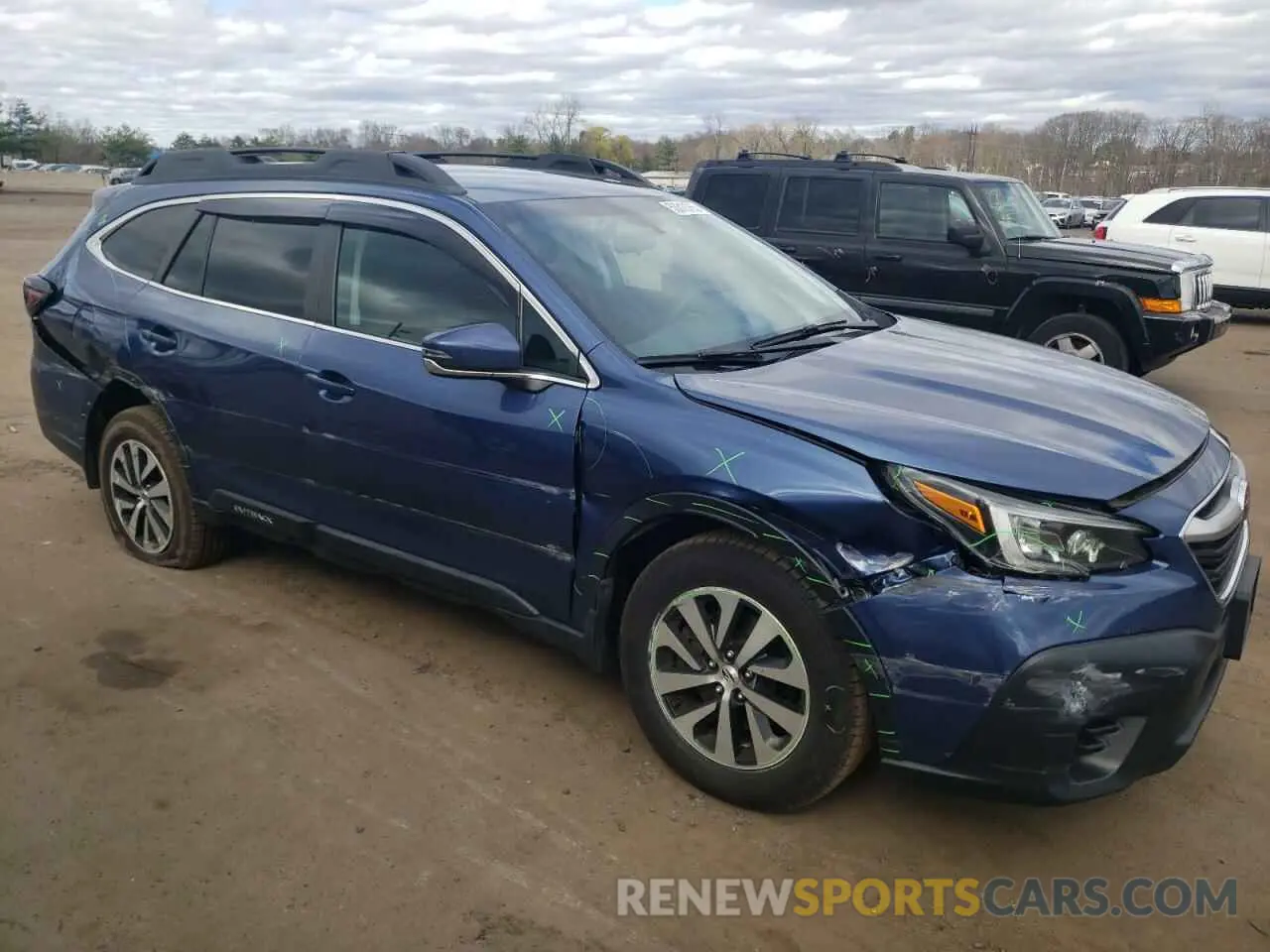 4 Photograph of a damaged car 4S4BTACC7N3128071 SUBARU OUTBACK 2022