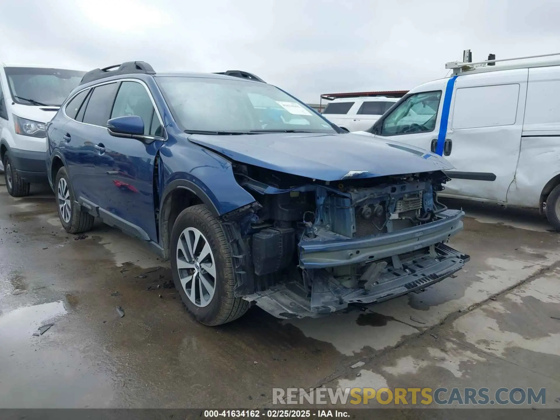 1 Photograph of a damaged car 4S4BTACC8N3143078 SUBARU OUTBACK 2022
