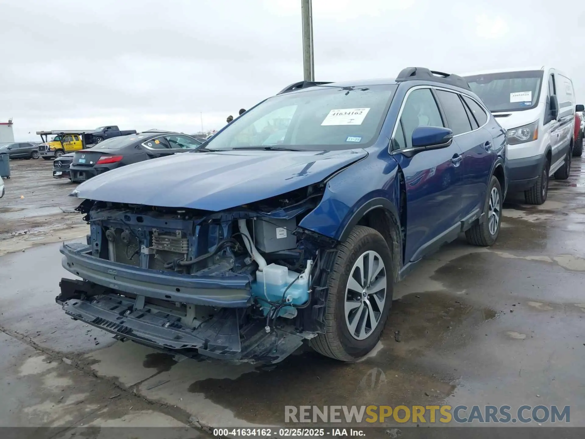 2 Photograph of a damaged car 4S4BTACC8N3143078 SUBARU OUTBACK 2022