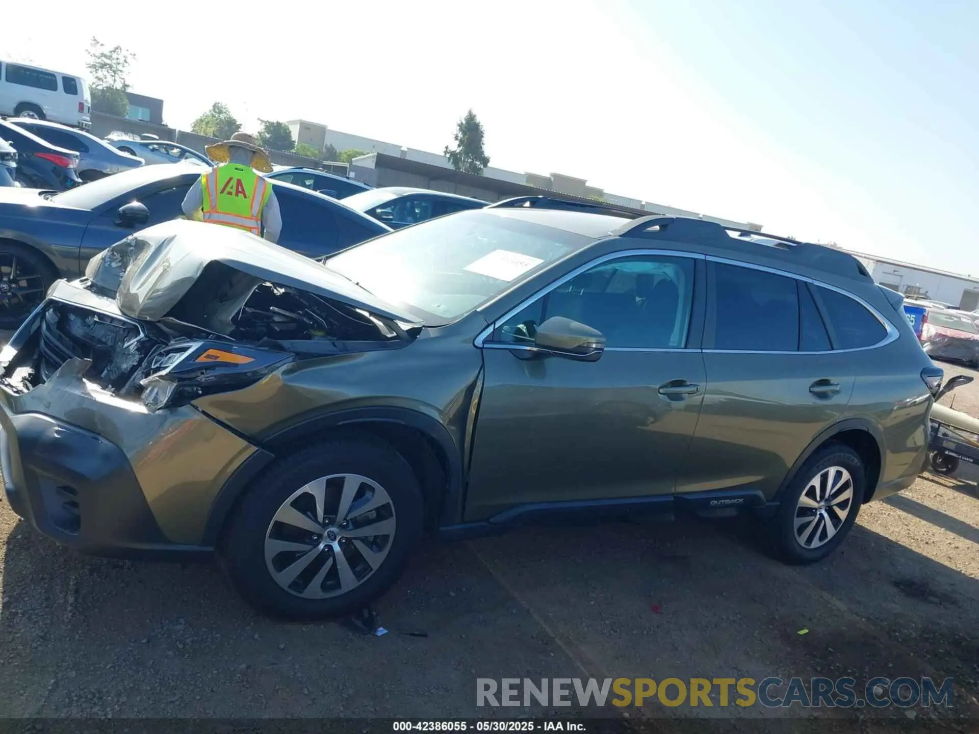 14 Photograph of a damaged car 4S4BTACC8N3197996 SUBARU OUTBACK 2022