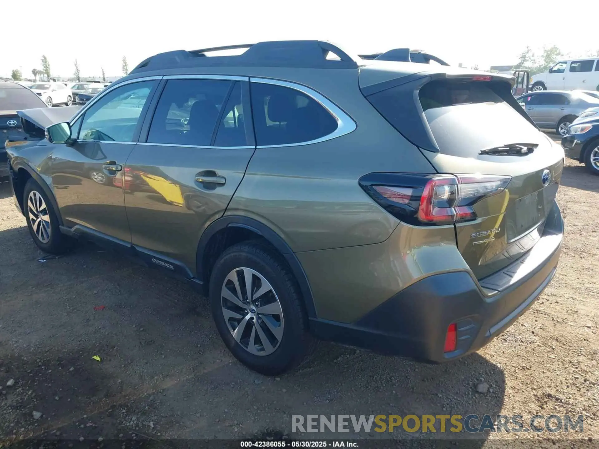 3 Photograph of a damaged car 4S4BTACC8N3197996 SUBARU OUTBACK 2022