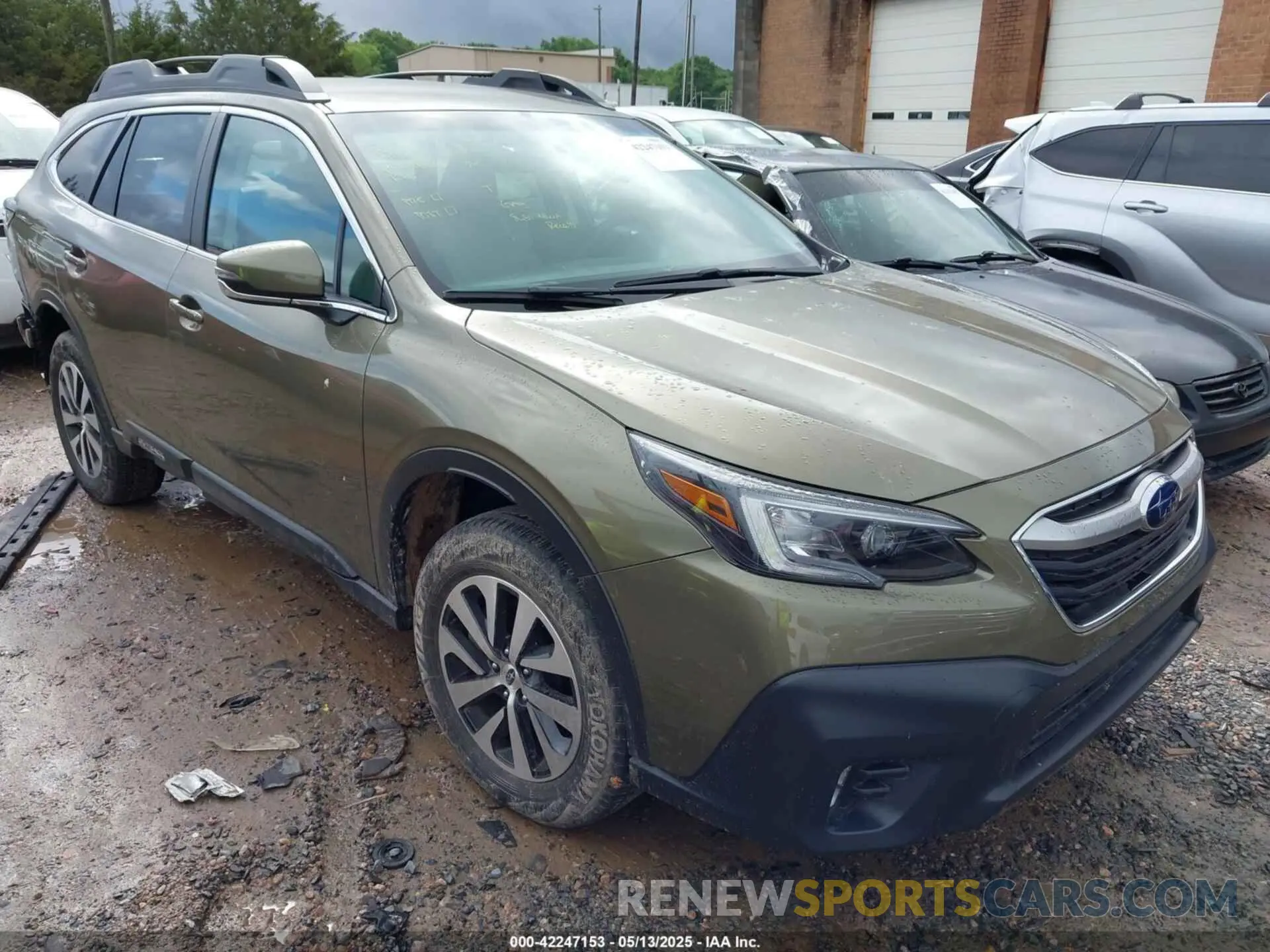 1 Photograph of a damaged car 4S4BTACC8N3213811 SUBARU OUTBACK 2022