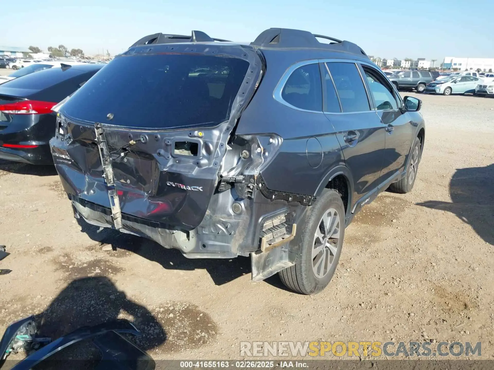 4 Photograph of a damaged car 4S4BTACC9N3250320 SUBARU OUTBACK 2022
