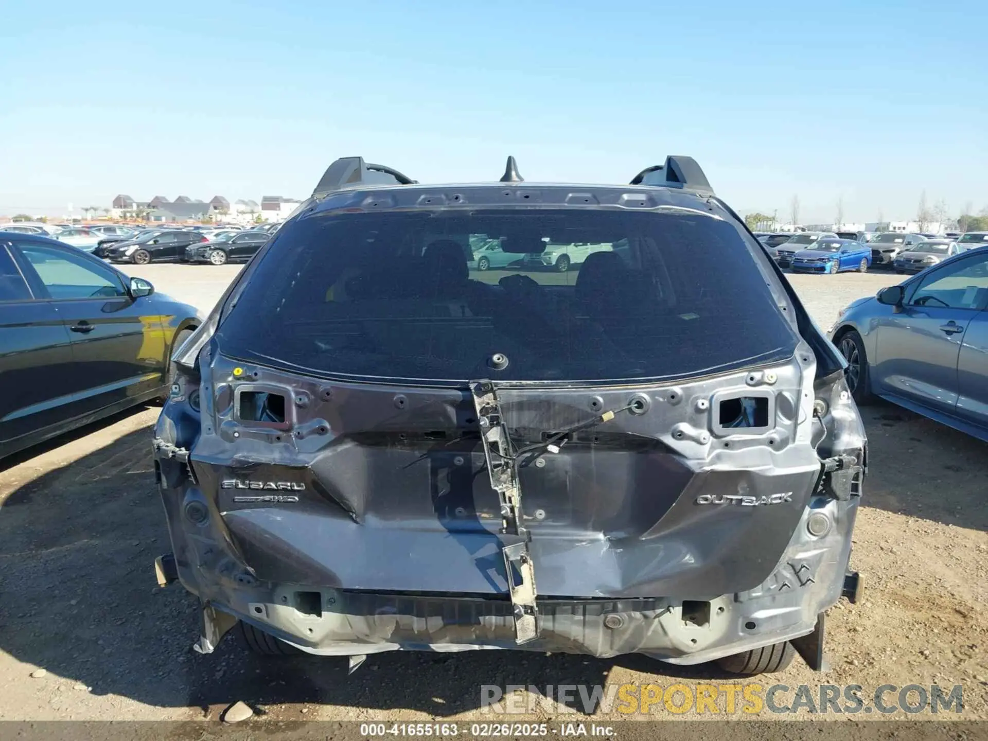 6 Photograph of a damaged car 4S4BTACC9N3250320 SUBARU OUTBACK 2022
