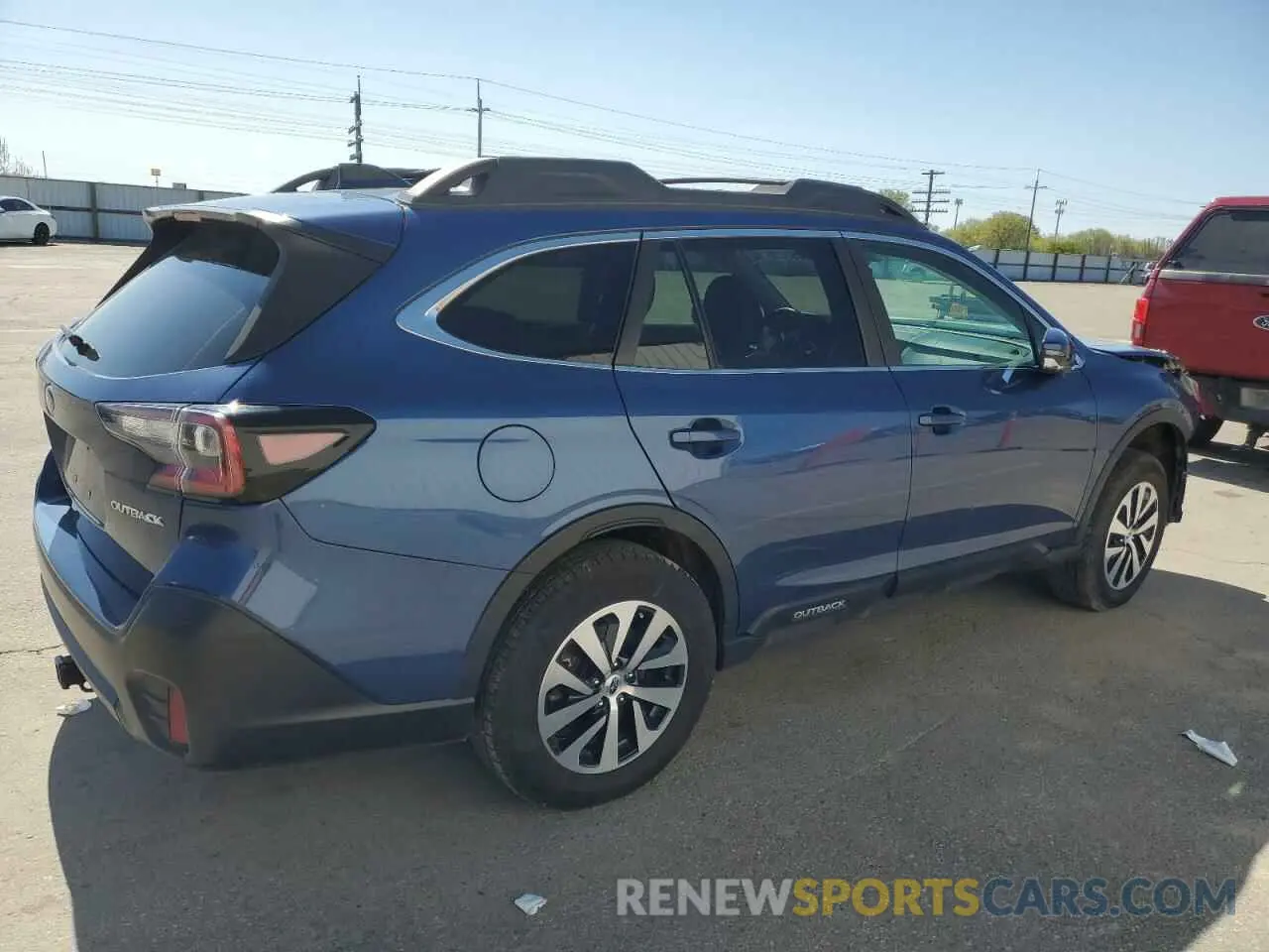 3 Photograph of a damaged car 4S4BTACCXN3156351 SUBARU OUTBACK 2022