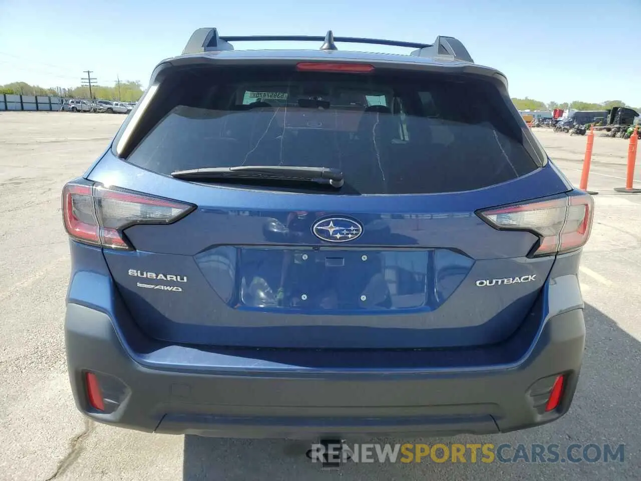 6 Photograph of a damaged car 4S4BTACCXN3156351 SUBARU OUTBACK 2022