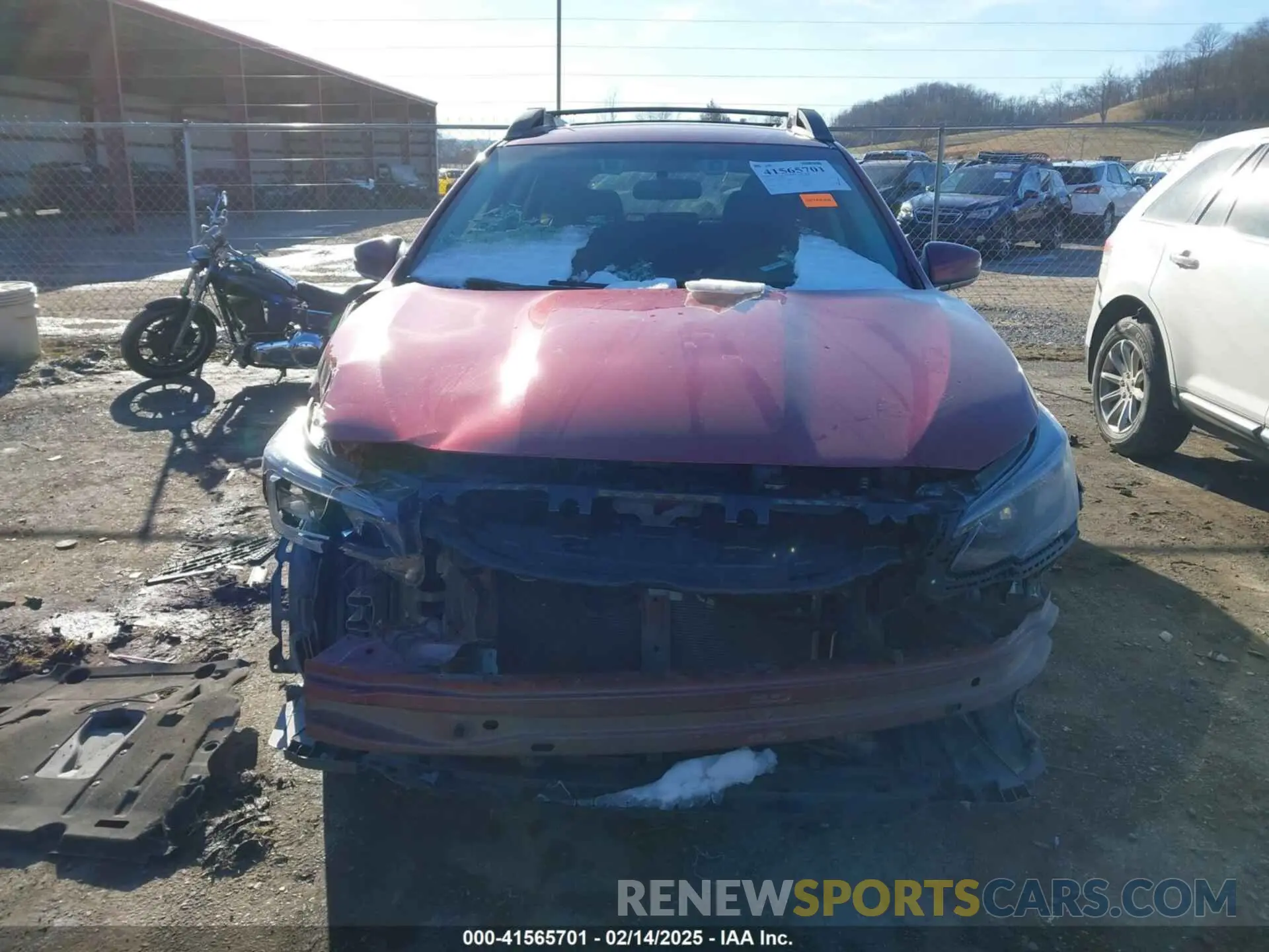 12 Photograph of a damaged car 4S4BTACCXN3172646 SUBARU OUTBACK 2022