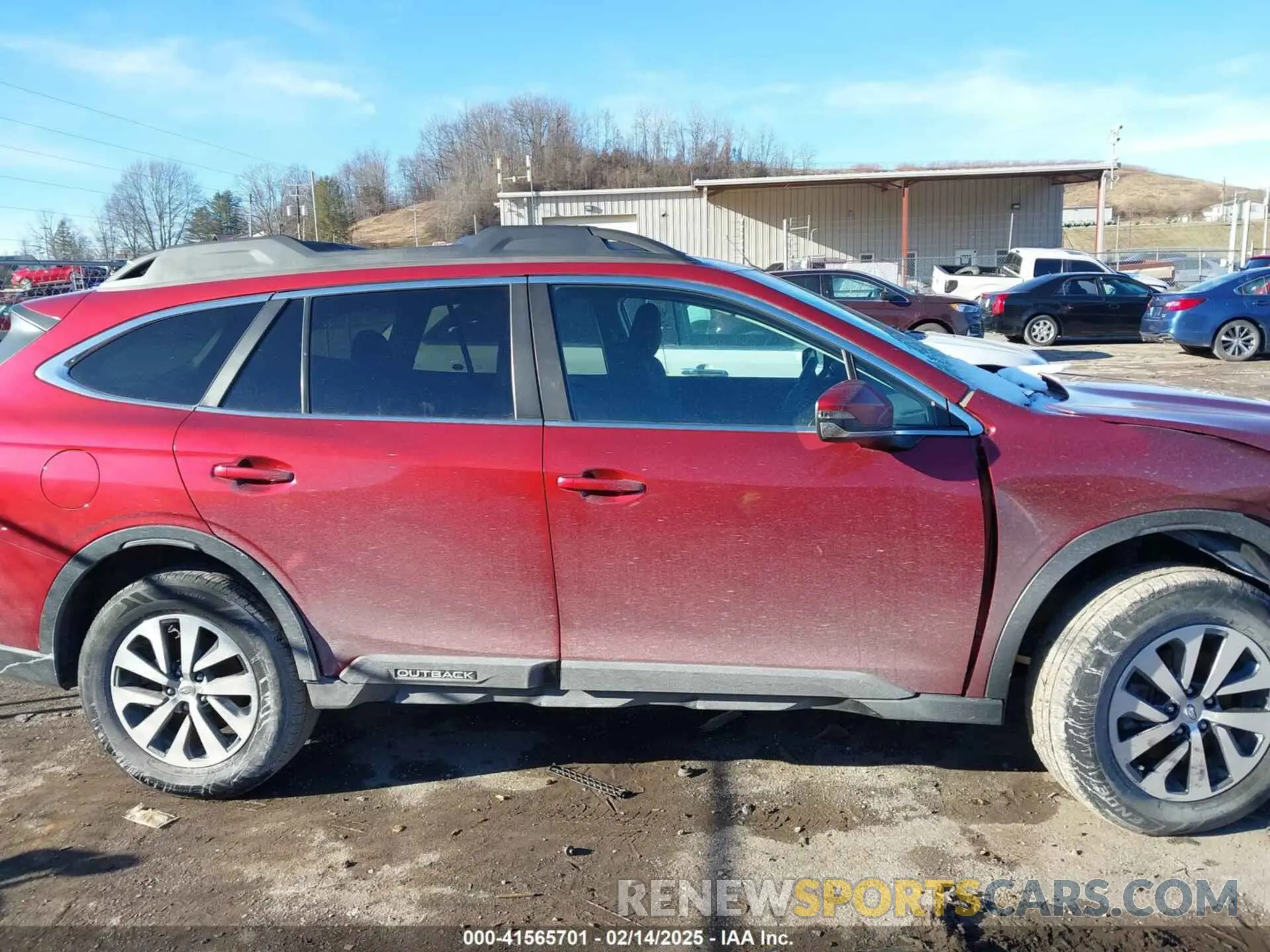 13 Photograph of a damaged car 4S4BTACCXN3172646 SUBARU OUTBACK 2022